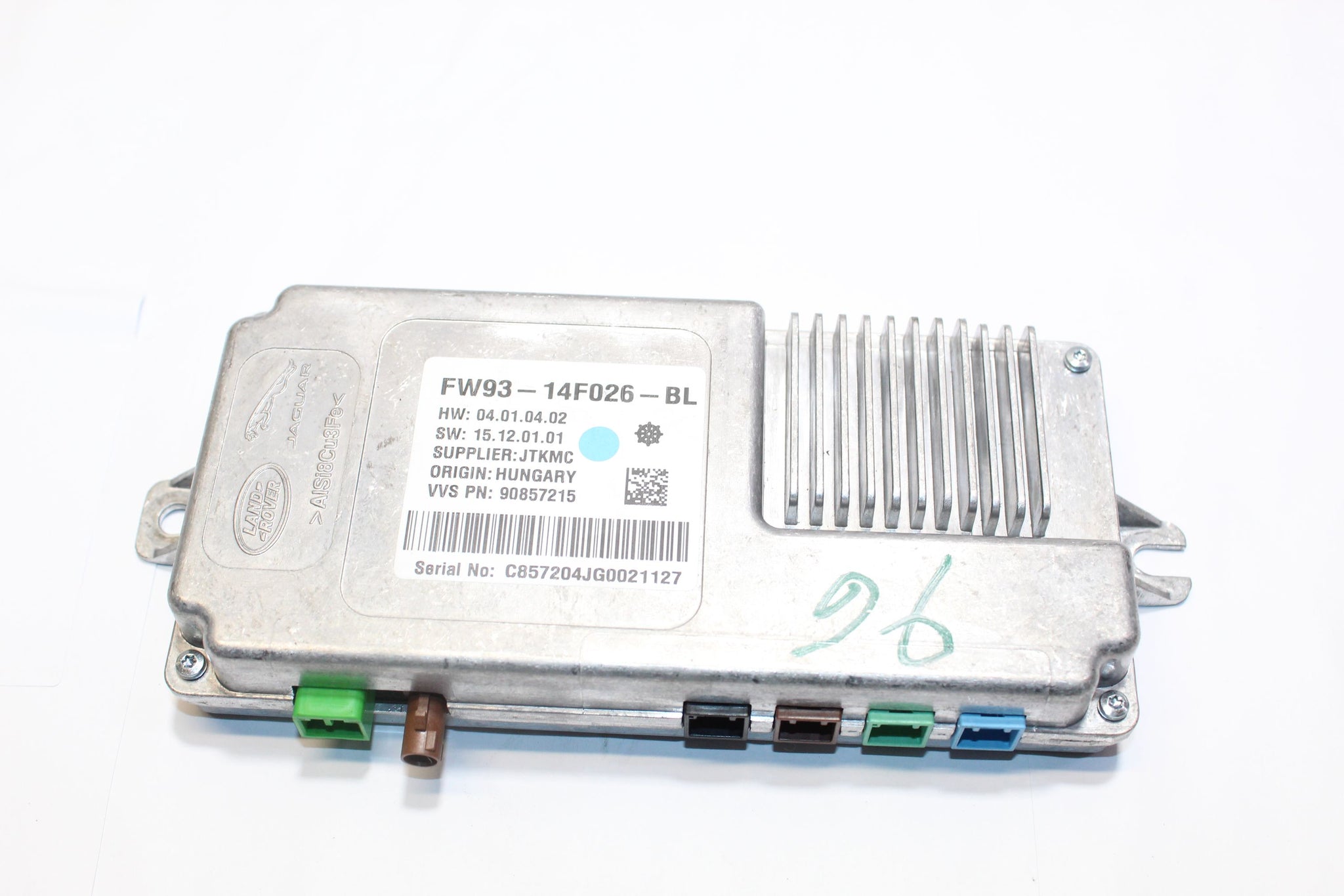 2015 RANGE ROVER EVOQUE Surround Camera Control Module FW93-14F026-BL