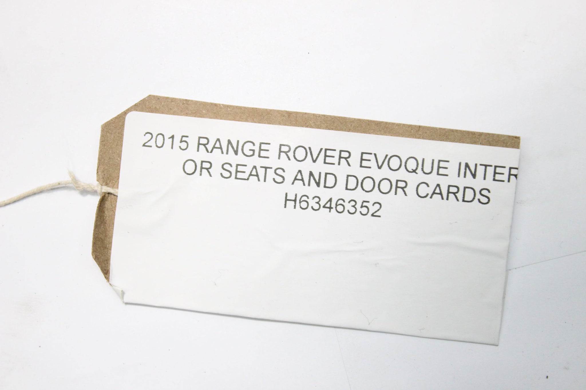 2015 RANGE ROVER EVOQUE Left side Rear Door Card