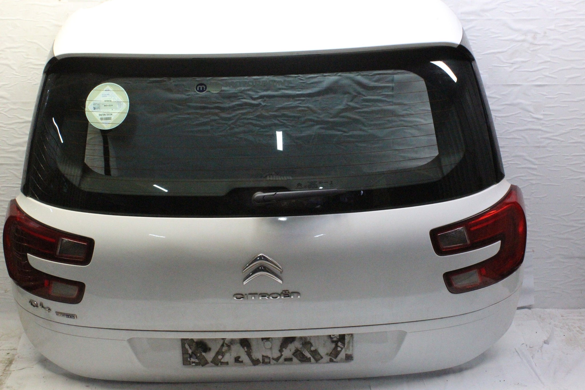2015 CITROEN C4 GRAND PICASSO Complete Tailgate WHITE