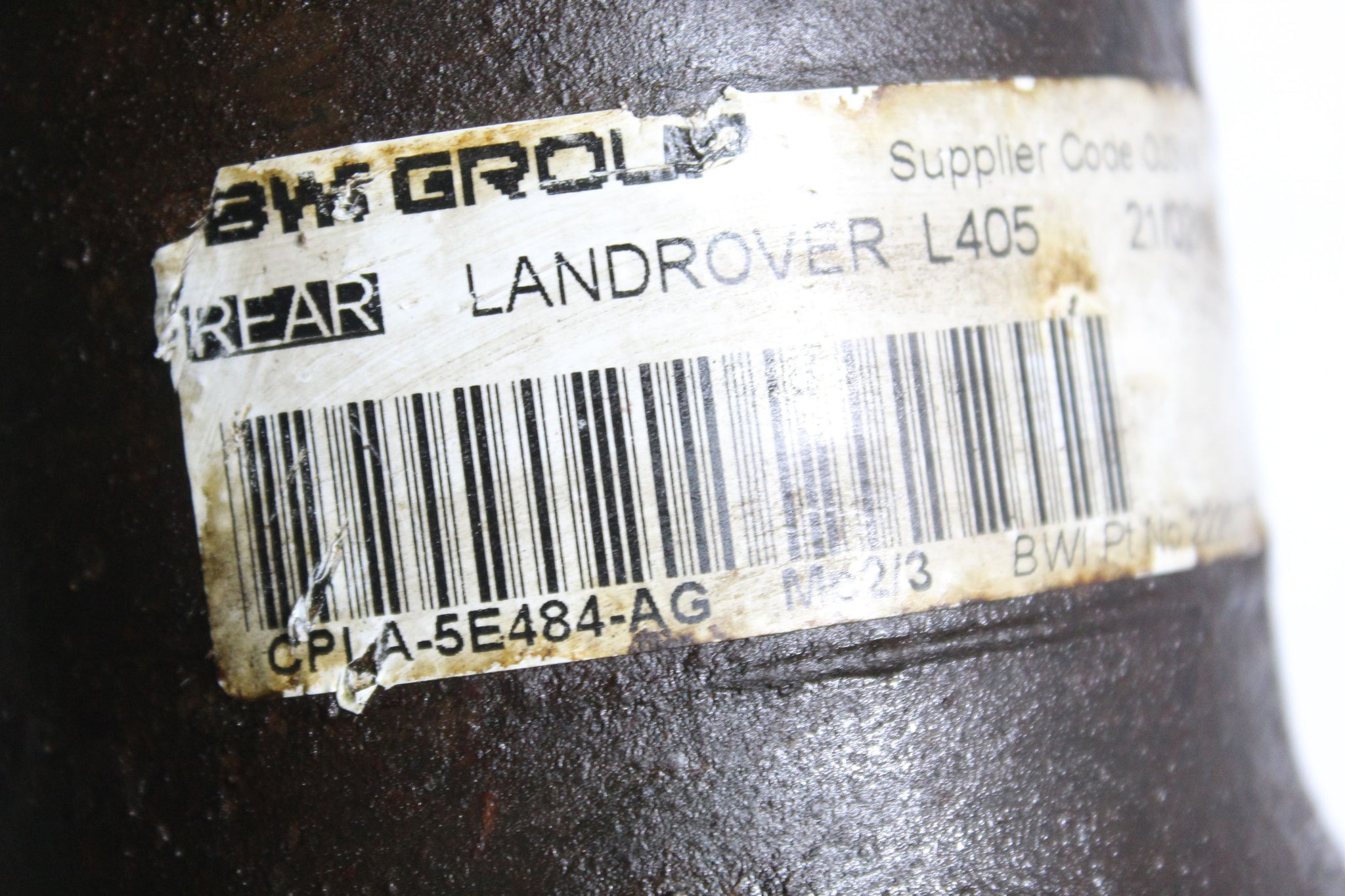 2014 RANGE ROVER VOGUE L405 4.4 Rear Anti Roll Sway Bar CPLA-5E484-AG