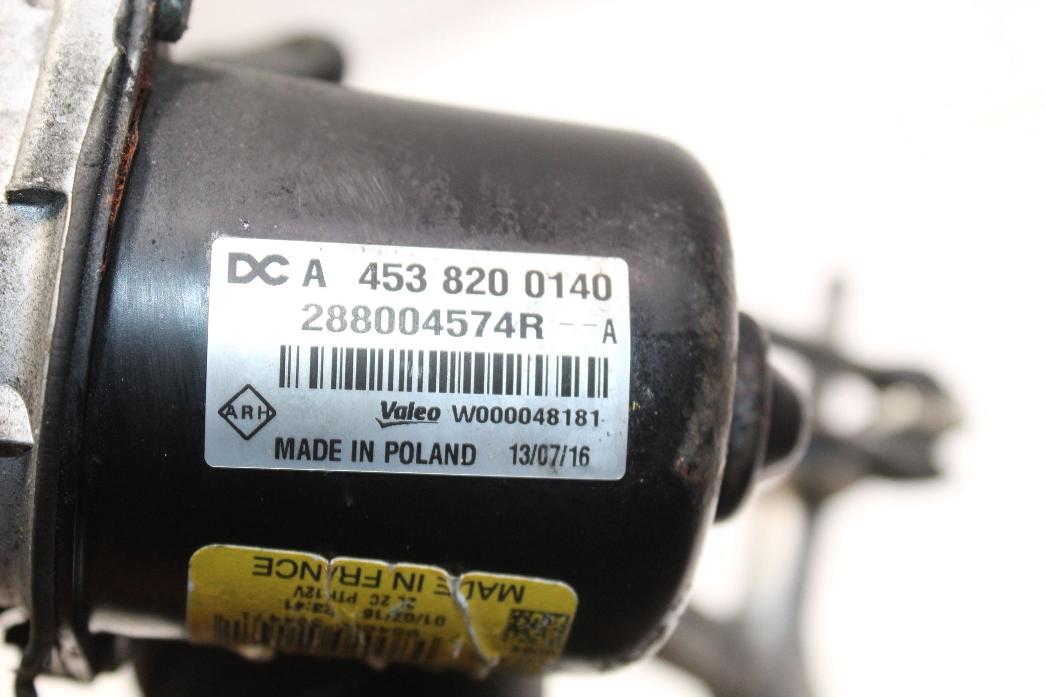 2016 SMART FORFOUR W453 Wiper Motor Linkage A4538200140