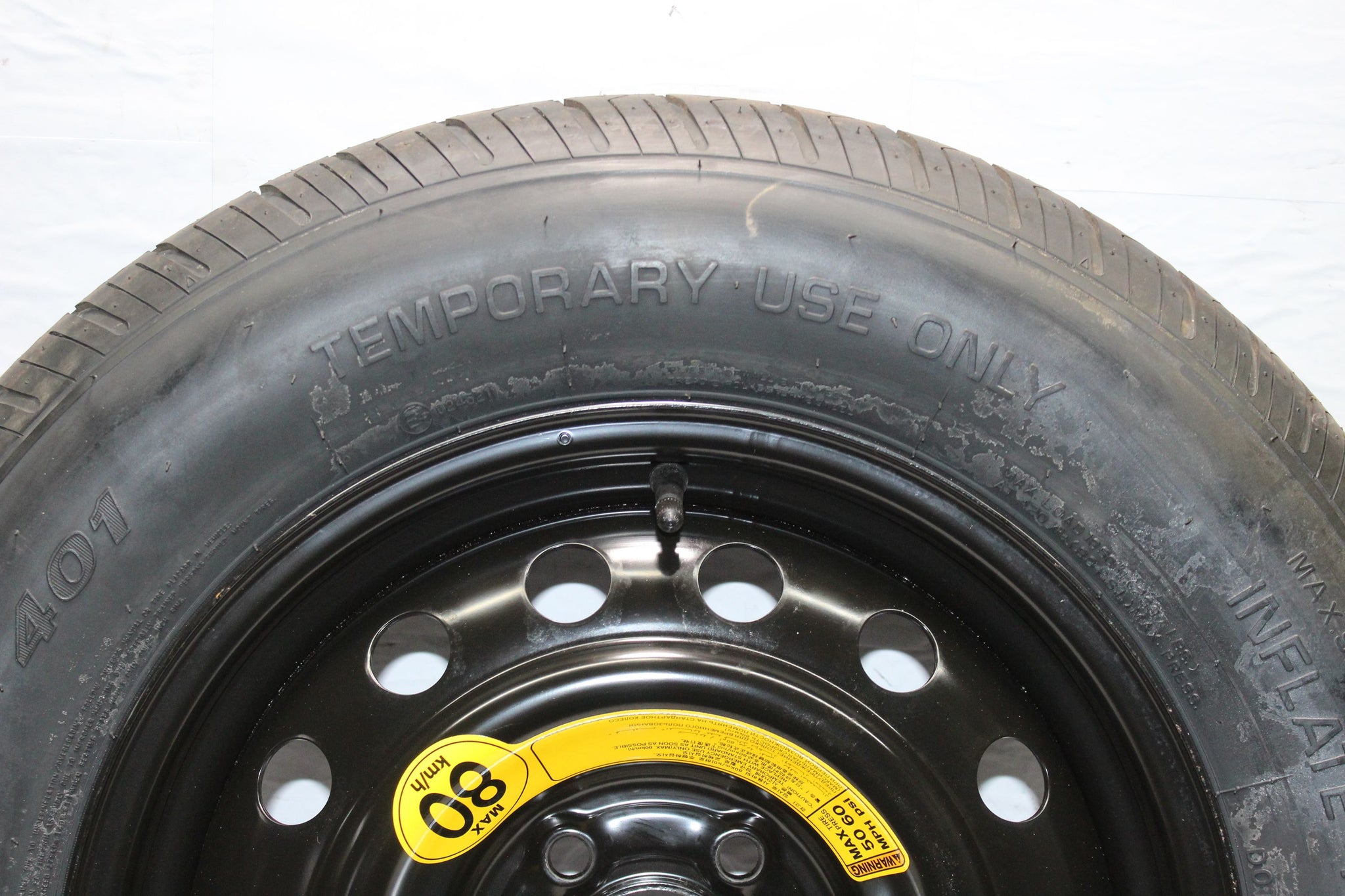 2015 SSANGYONG KORANDO Steel Spare Wheel Tyre T155 / 90  R16