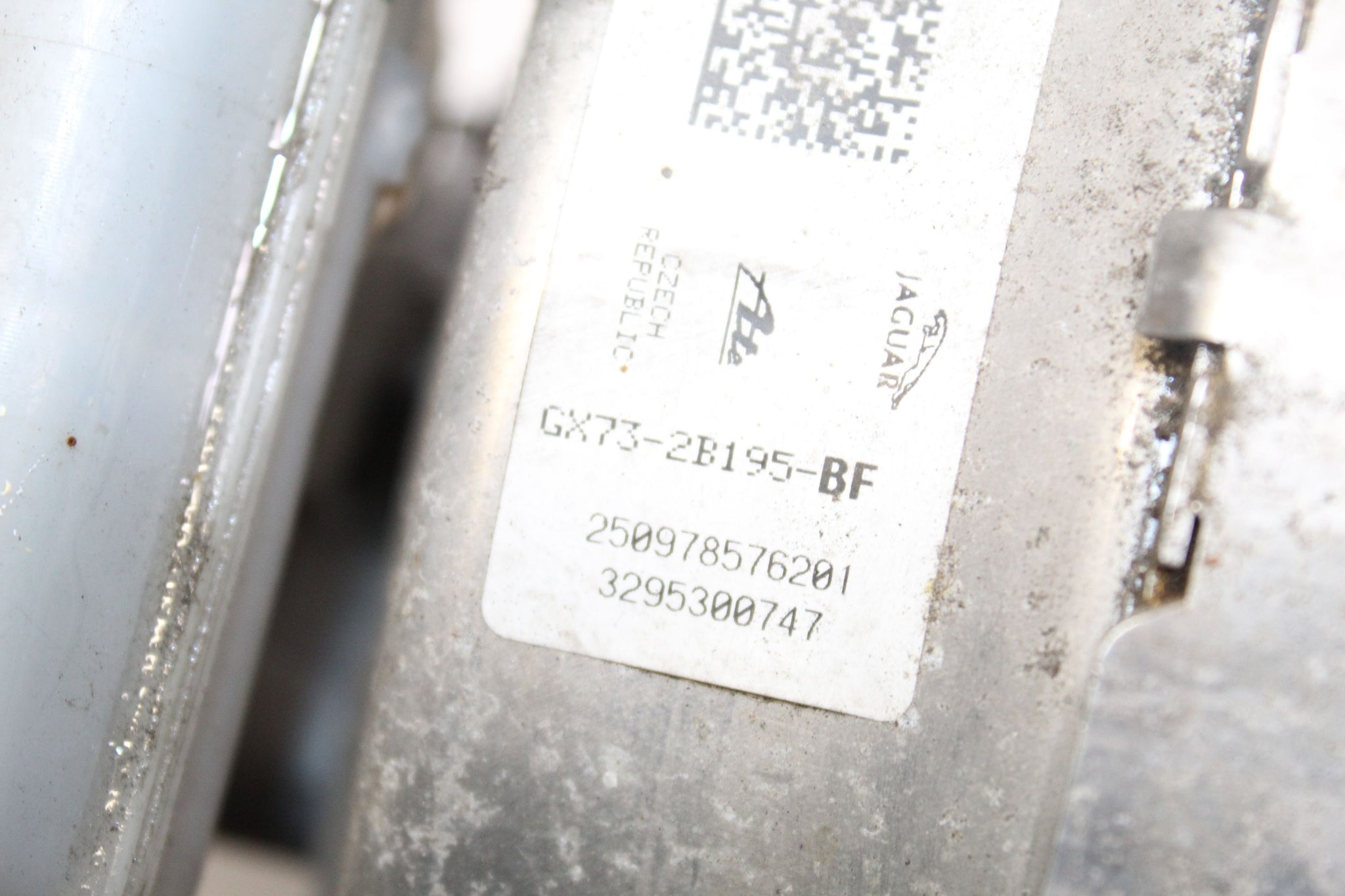 2015 JAGUAR XE 2.0 Brake Servo Master Cylinder GX73-2B195-BF