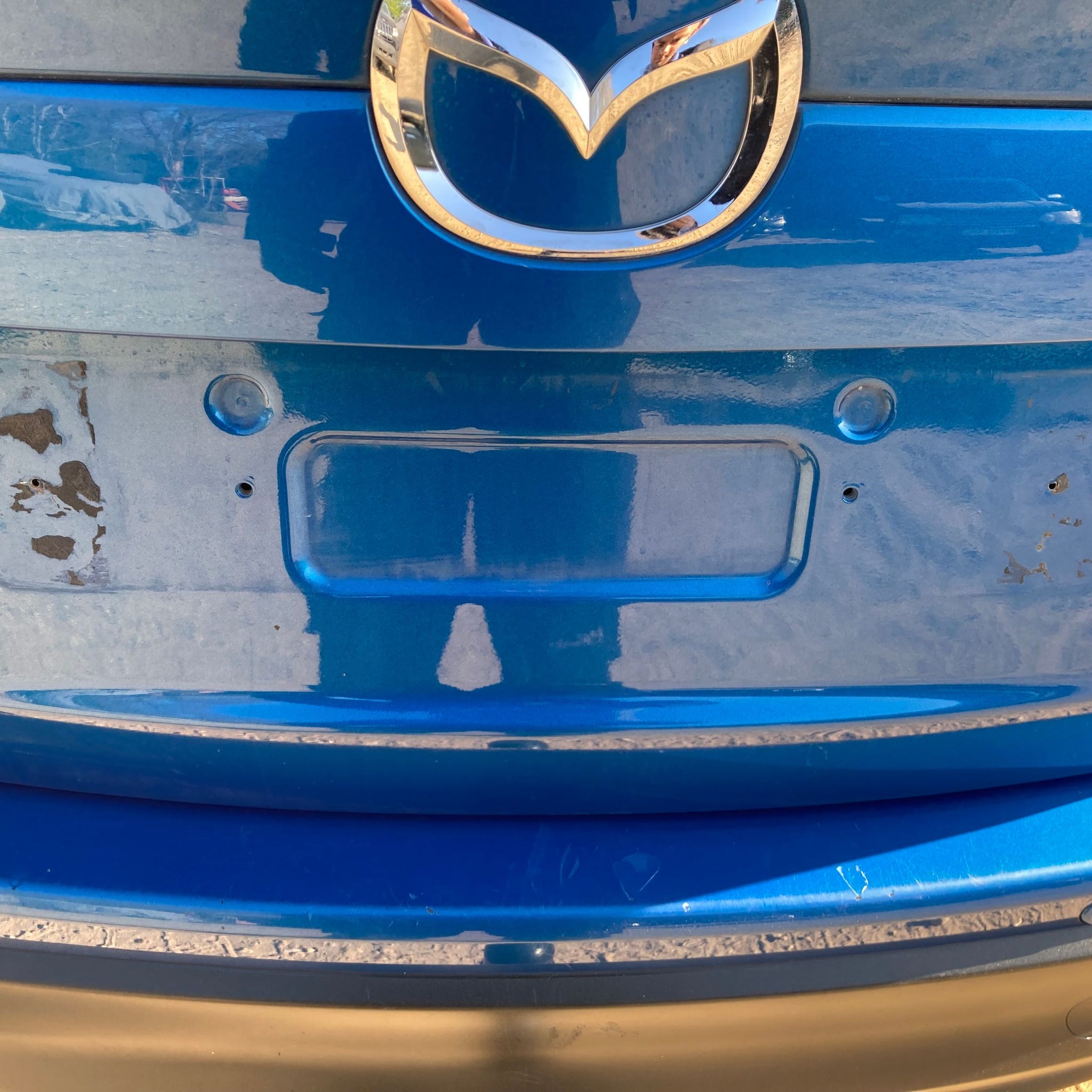 2013 MAZDA CX-5 COMPLETE TAILGATE BOOT 41B BLUE