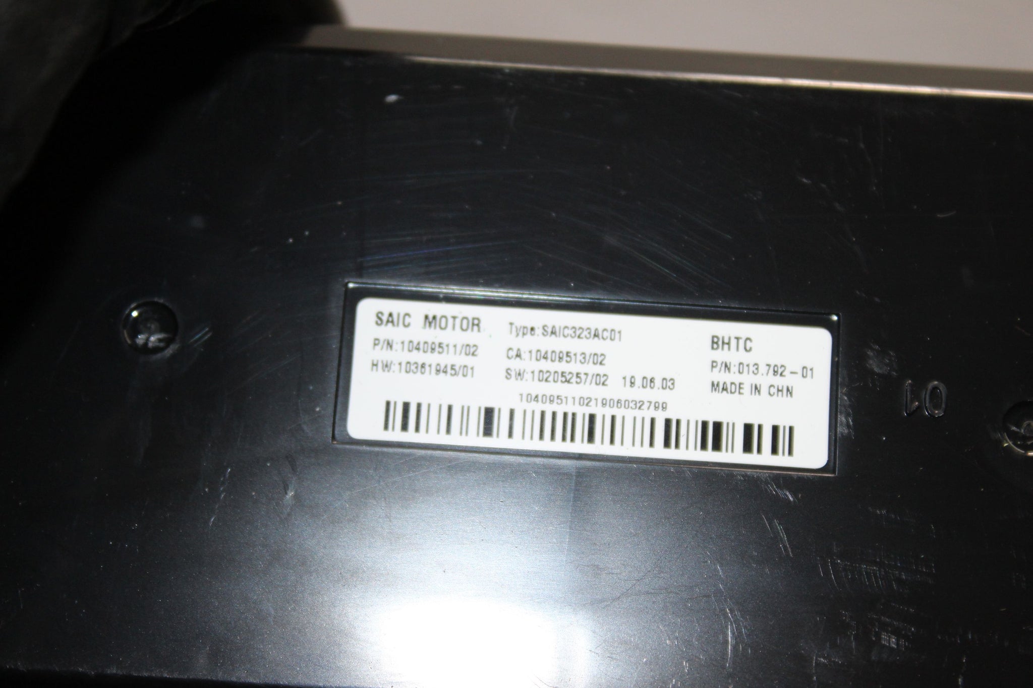 2019 MG MG3 1.5 Heater Climate Control Module 10409511
