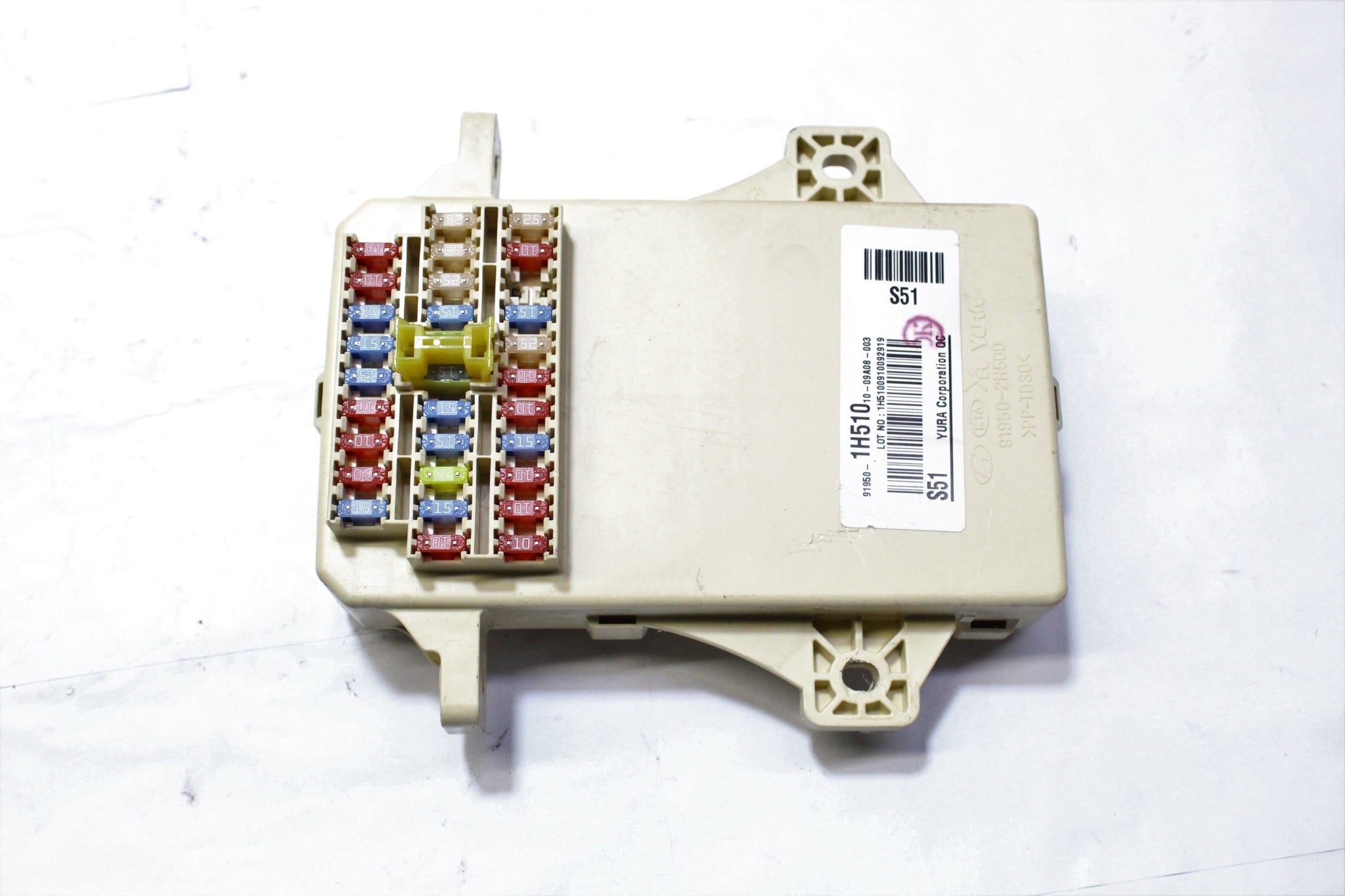 2010 KIA CEED 1.6 Diesel Fuse Box 919501H510