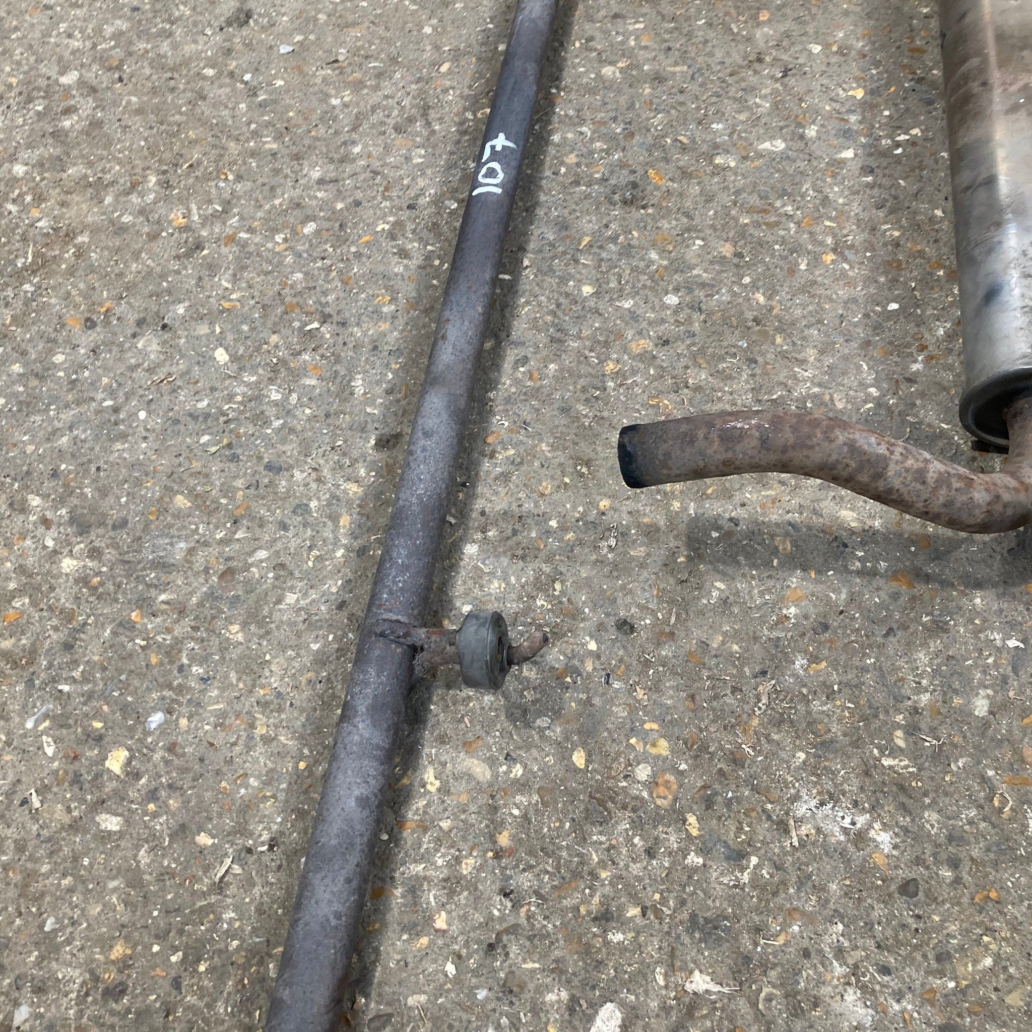 2011 PEUGEOT 107 1.0 Petrol Rear Exhaust Pipe Back Box