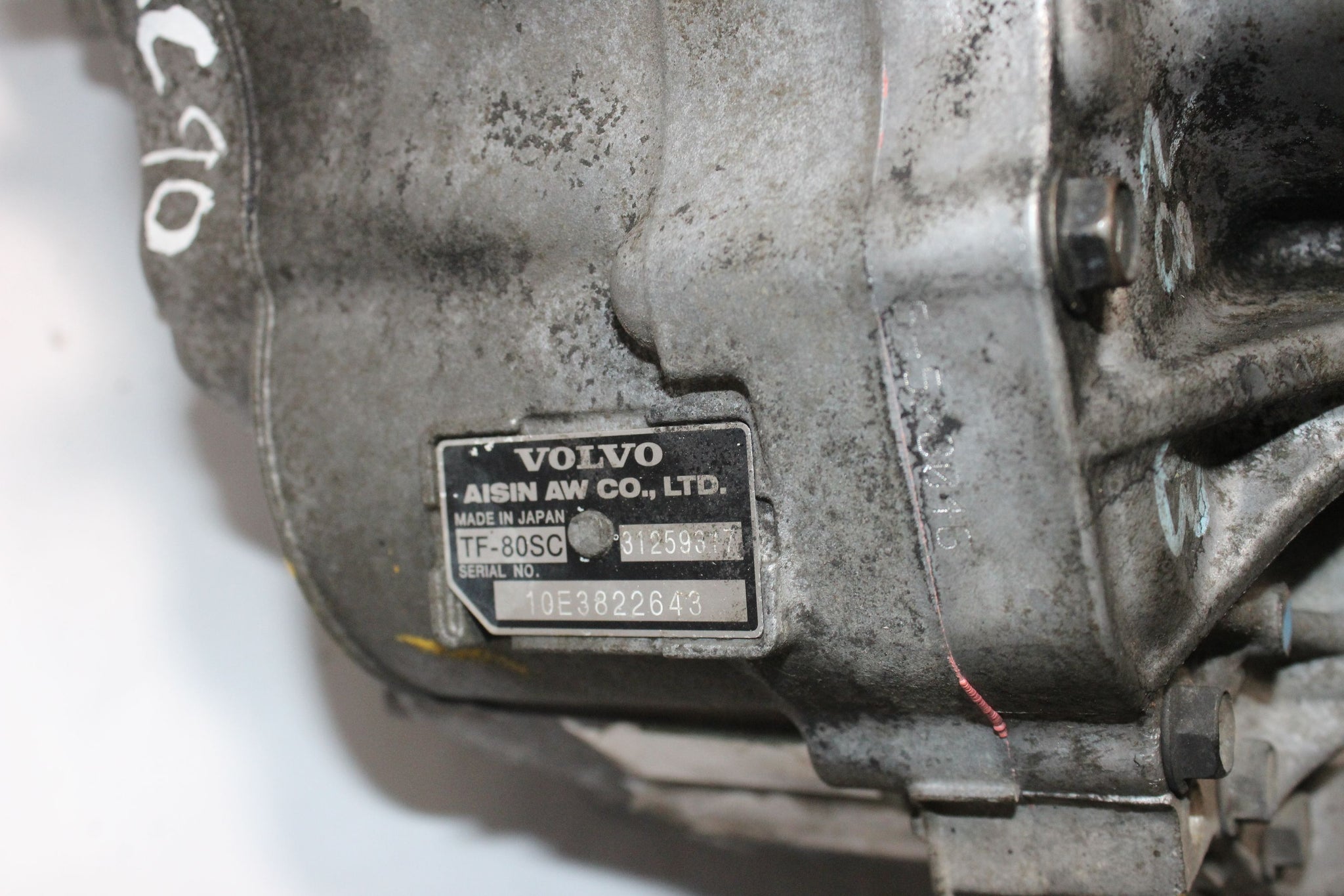 2010 VOLVO XC90 2.4 6 SPEED AUTOMATIC GEARBOX 31259317