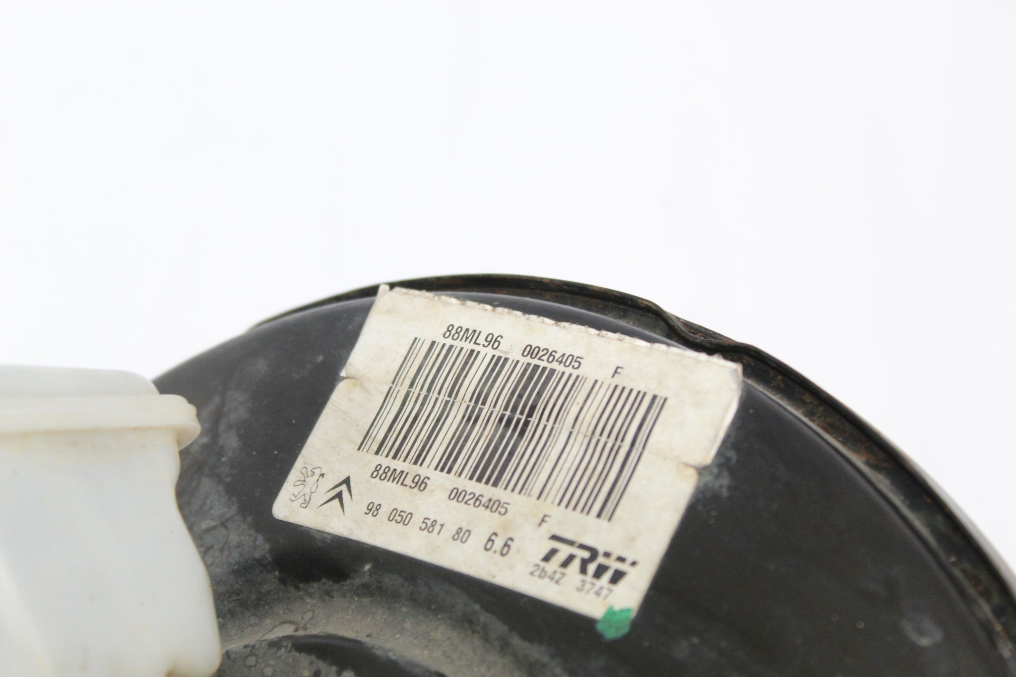 2013 PEUGEOT 208 1.2 Brake Servo Master Cylinder 9805058180