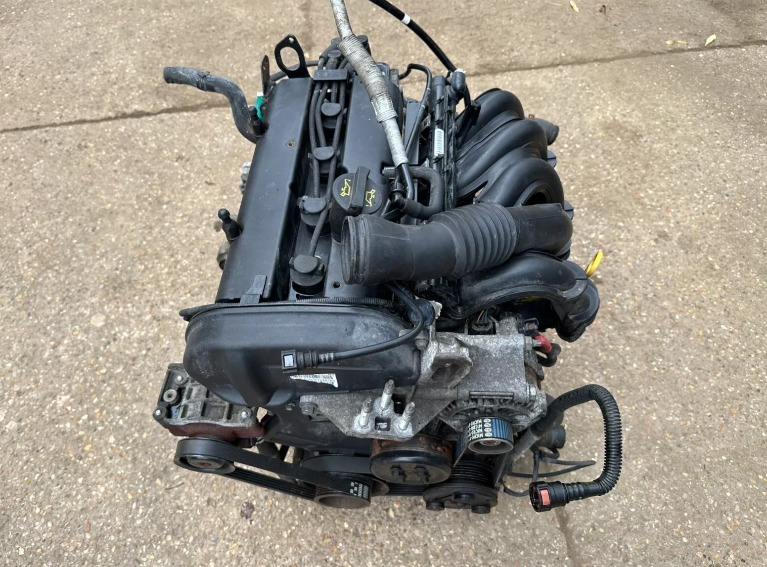 2008 FORD FIESTA 1.4 COMPLETE ENGINE WITH GEARBOX FXJA