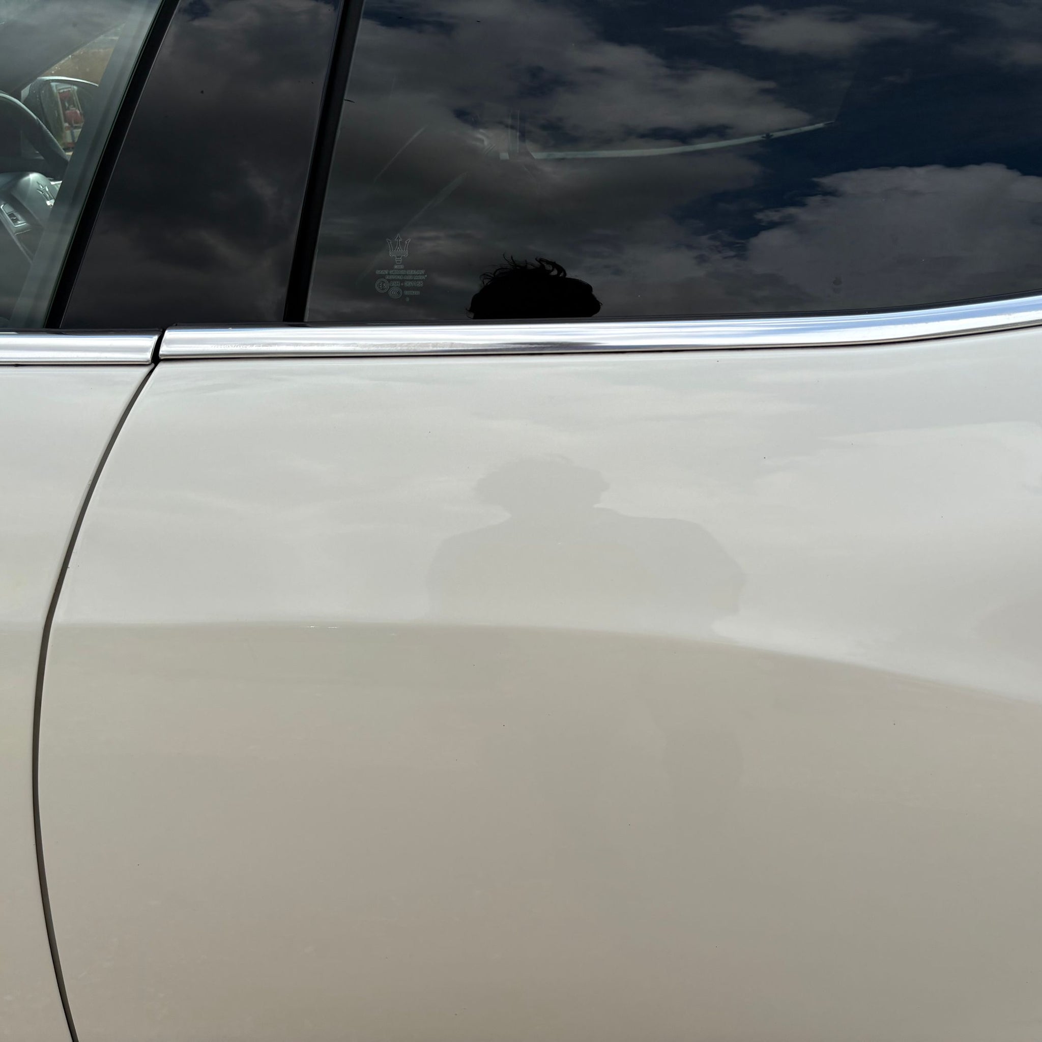 2017 MASERATI GHIBLI PASSENGER SIDE REAR DOOR (BARE)