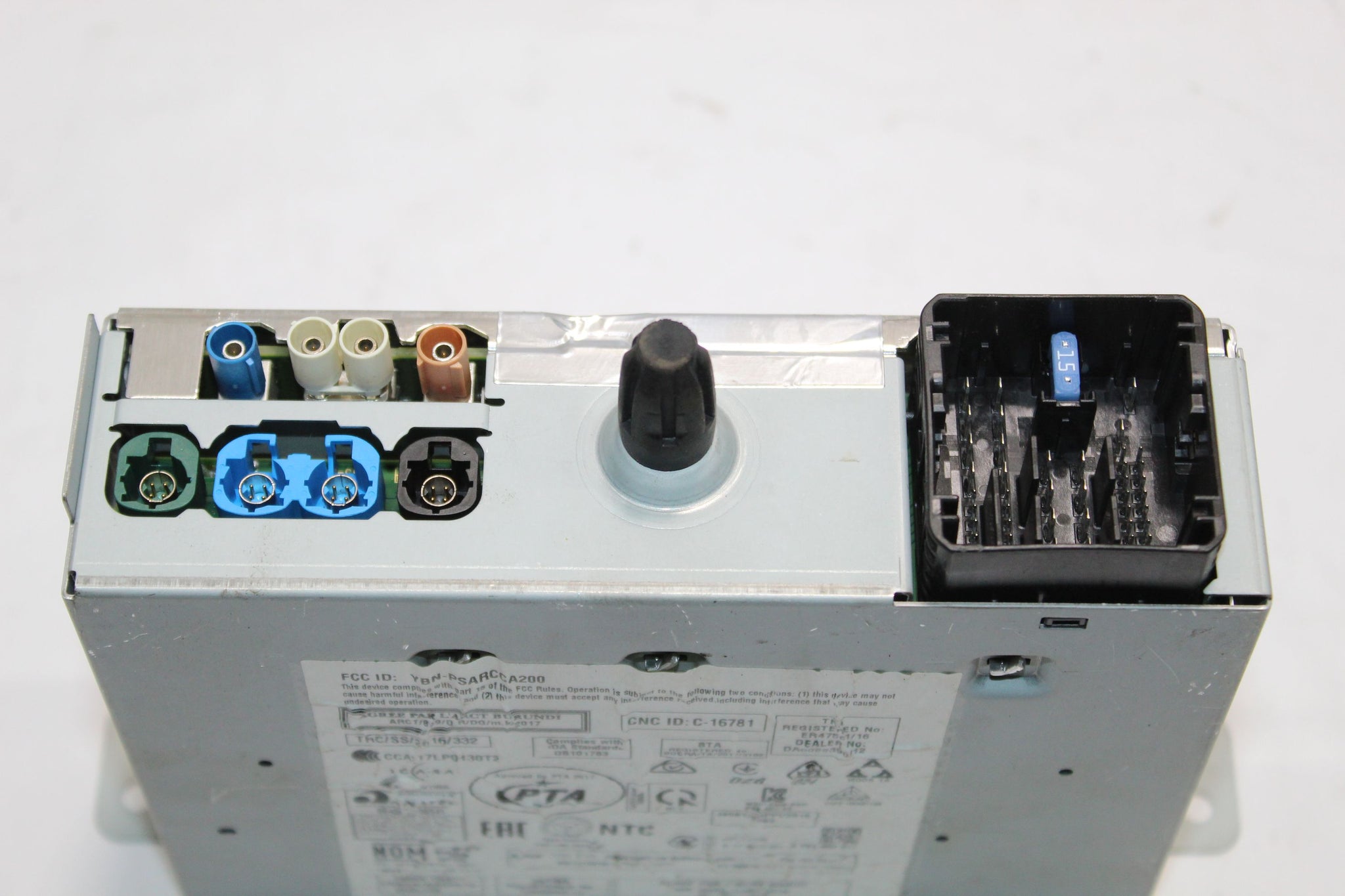 2018 CITROEN C3 Radio Head unit 9822730380