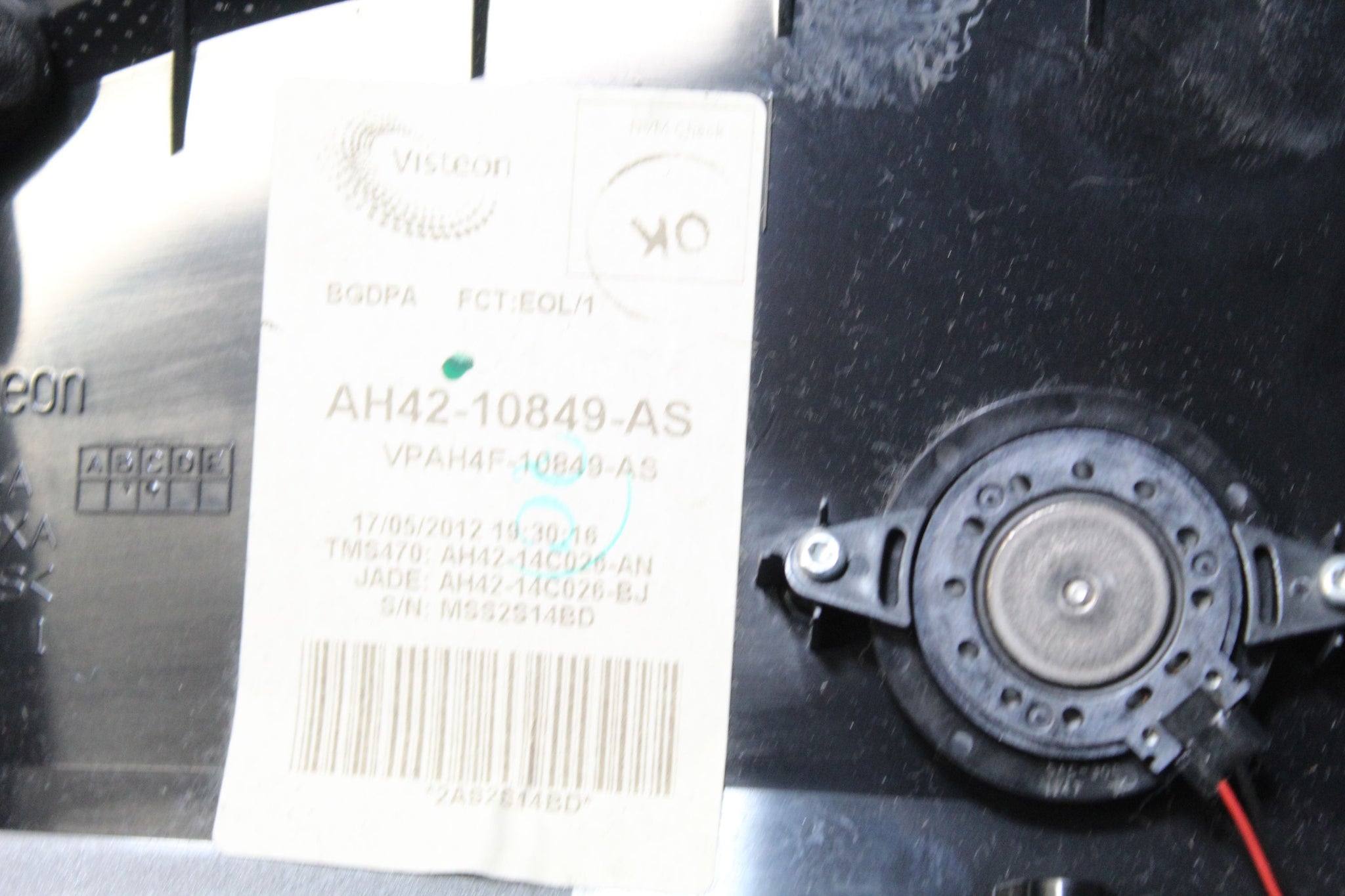 2012 RANGE ROVER VOGUE L322 4.4 DIGITAL SPEEDOMETER CLUSTER AH42-10849-AN