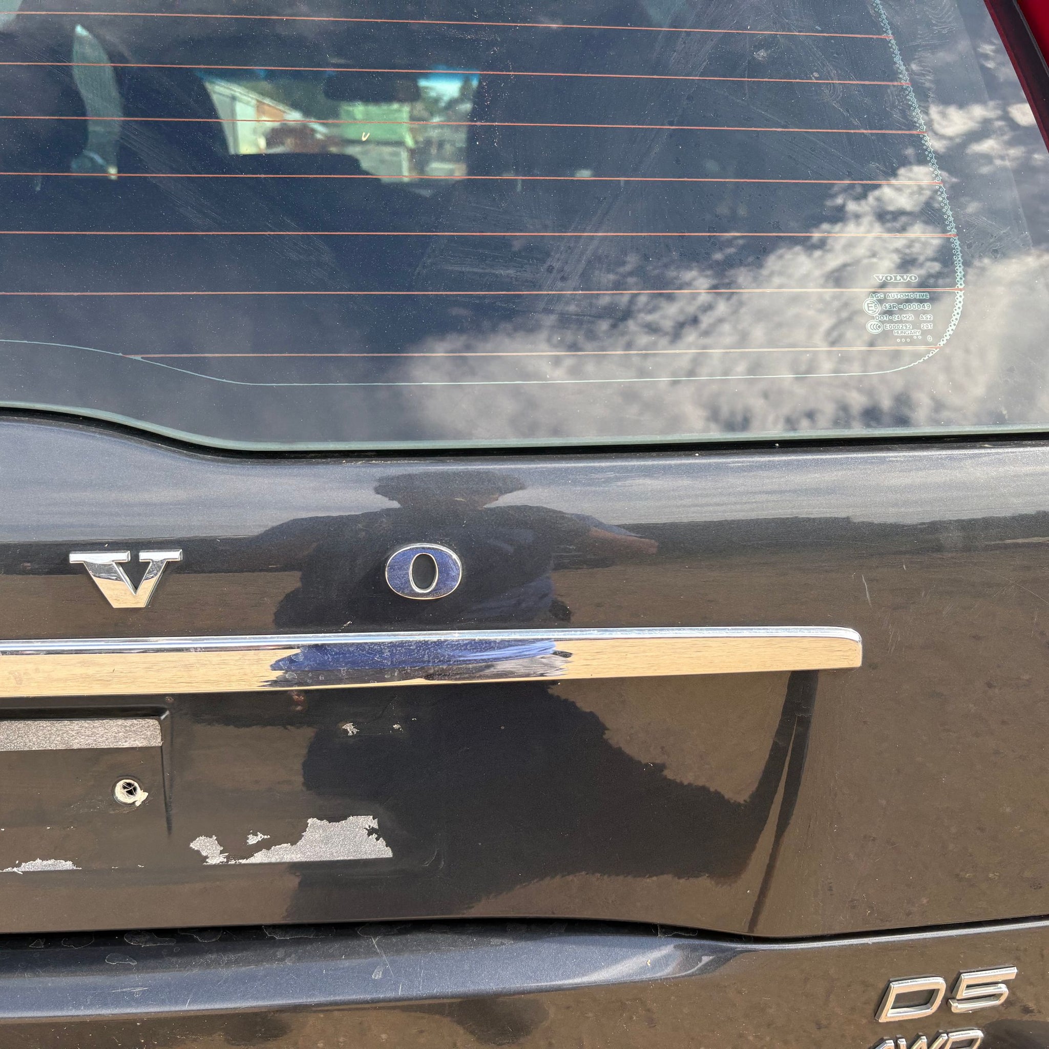 2010 VOLVO XC90 COMPLETE UPPER TAILGATE BOOT 492-46 SAVILE GREY