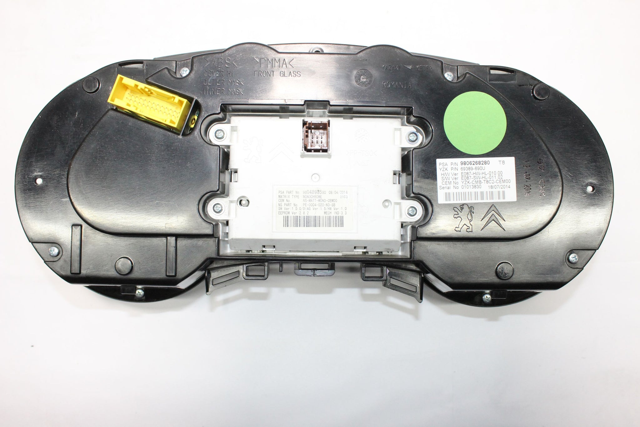 2014 PEUGEOT 5008 1.6 Speedo Instrument Cluster 9804898580