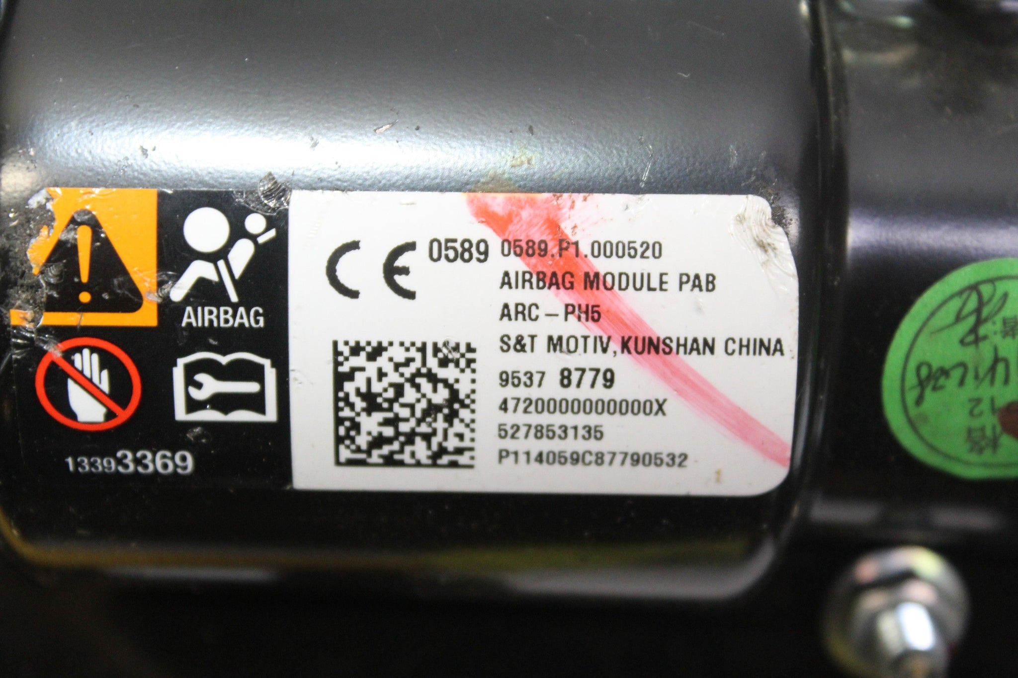 2014 VAUXHALL MOKKA Left Side Dashboard Airbag 95378779