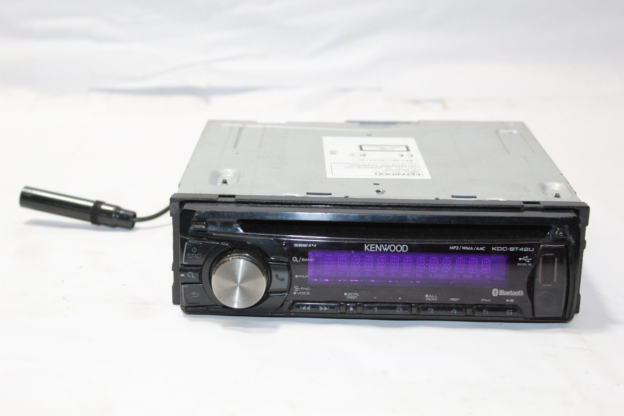 2006 BMW Z4 Single 1Din Radio CD Player Kenwood KDCBT42U