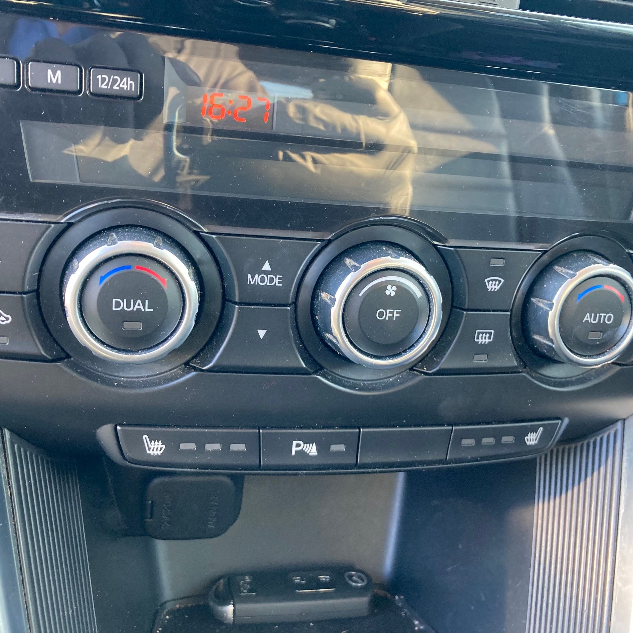 2013 MAZDA CX-5 CLIMATE CONTROL PANEL SWITCH