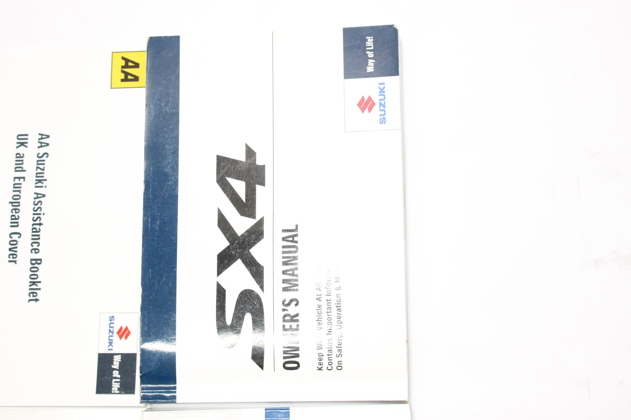 2013 SUZUKI  SX4 S-CROSS Owners Manual and Wallet