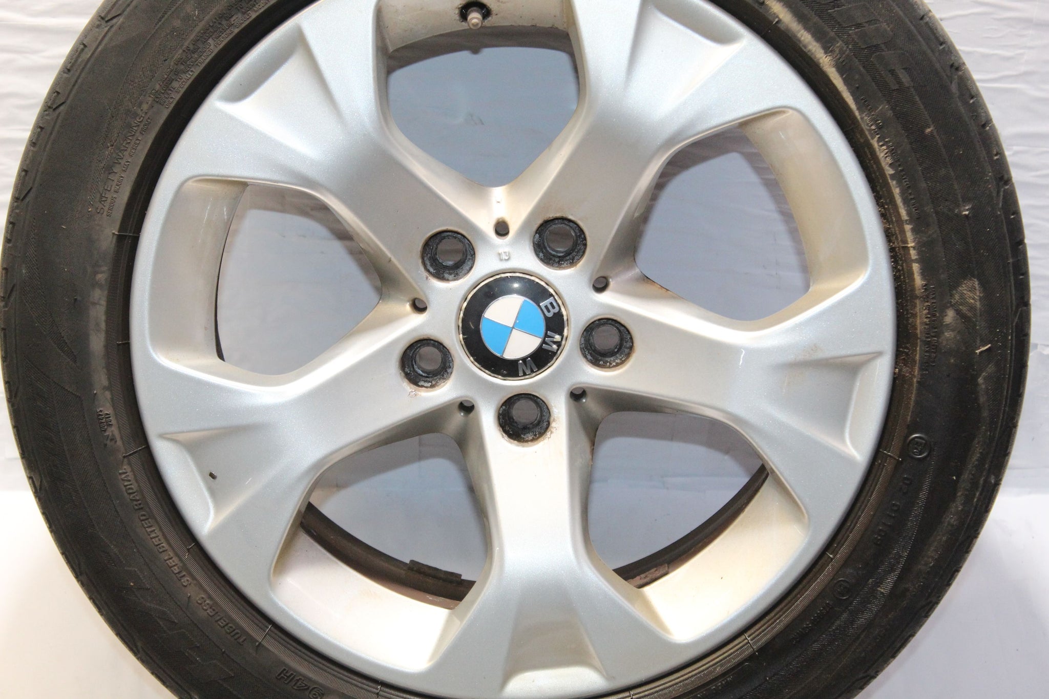 2012 BMW X1 E84 ALLOY WHEEL WITH TYRE 225 / 50 R17 2MM