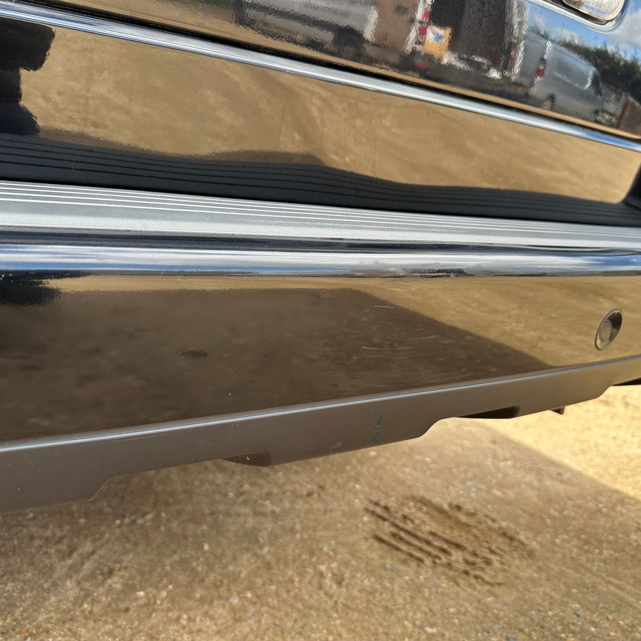 2011 RANGE ROVER VOGUE L322 COMPLETE REAR BUMPER SANTORINI BLACK