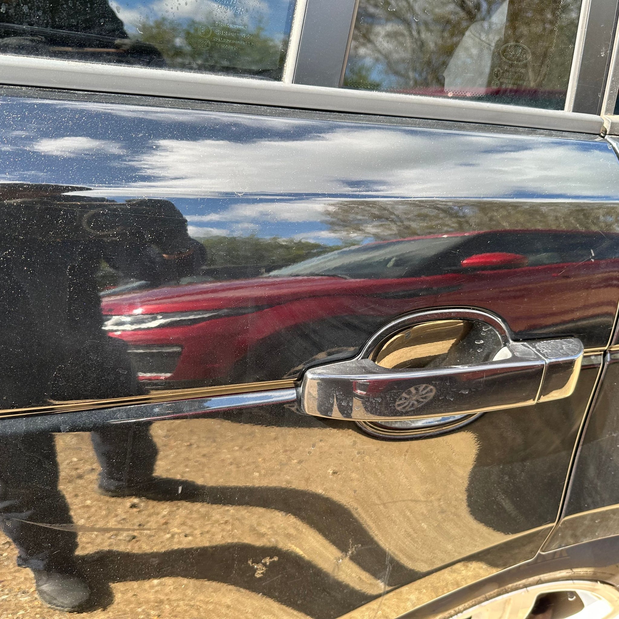 2011 RANGE ROVER VOGUE L322 PASSENGER SIDE REAR COMPLETE DOOR SANTORINI BLACK