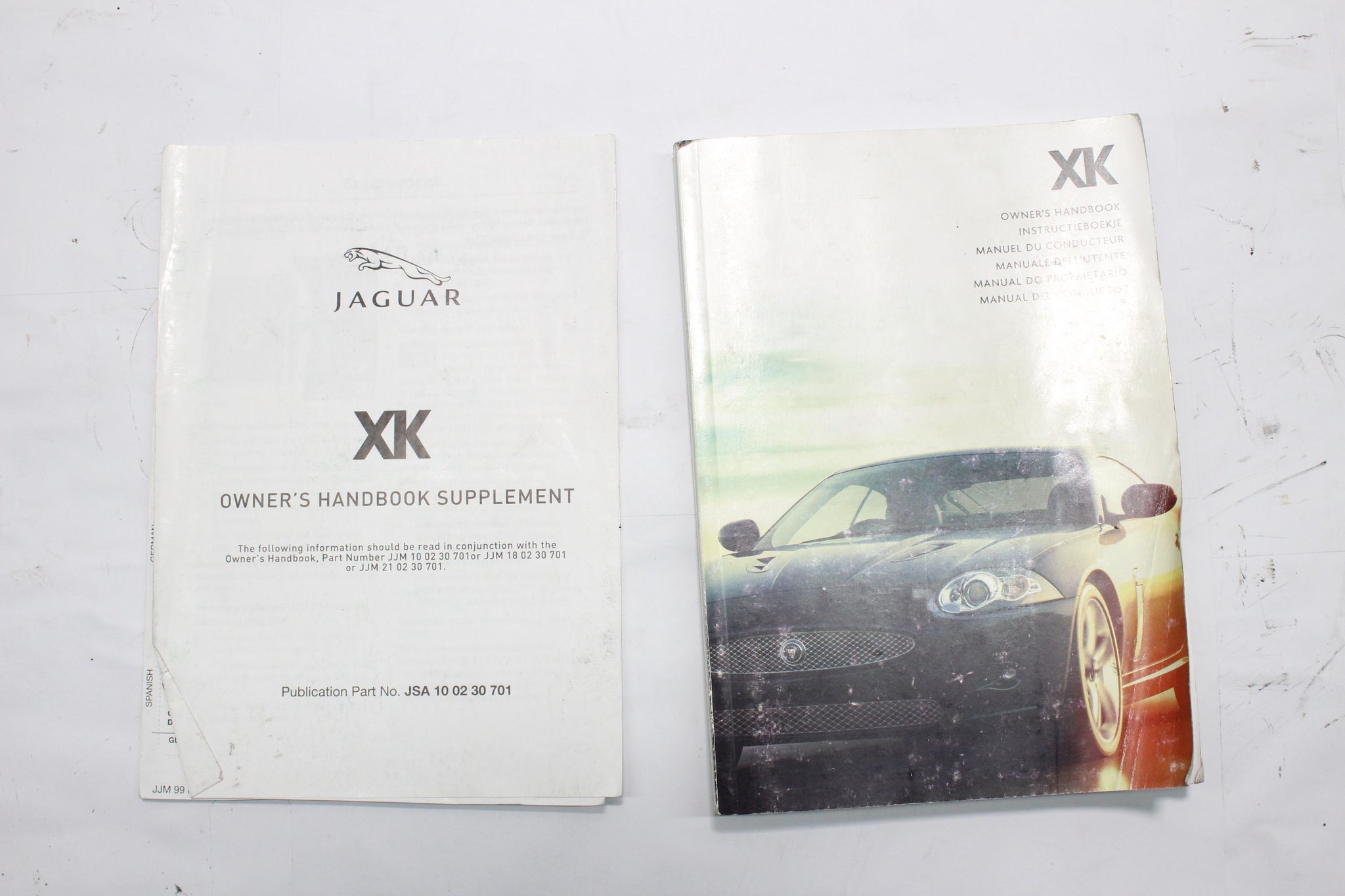 2007 JAGUAR XKR X150 Owners Manual and Wallet