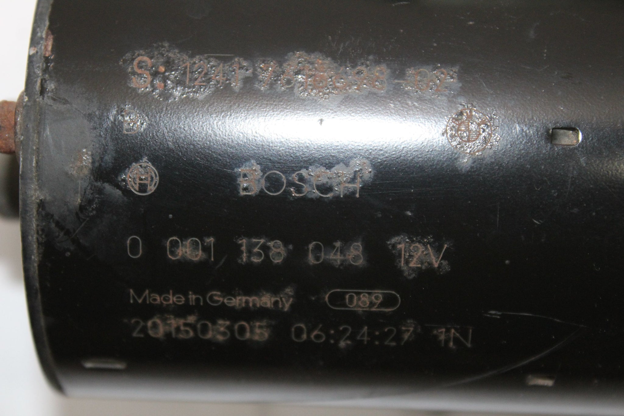 2015 MINI COOPER R58 1.6 Petrol Starter Motor 12417616698