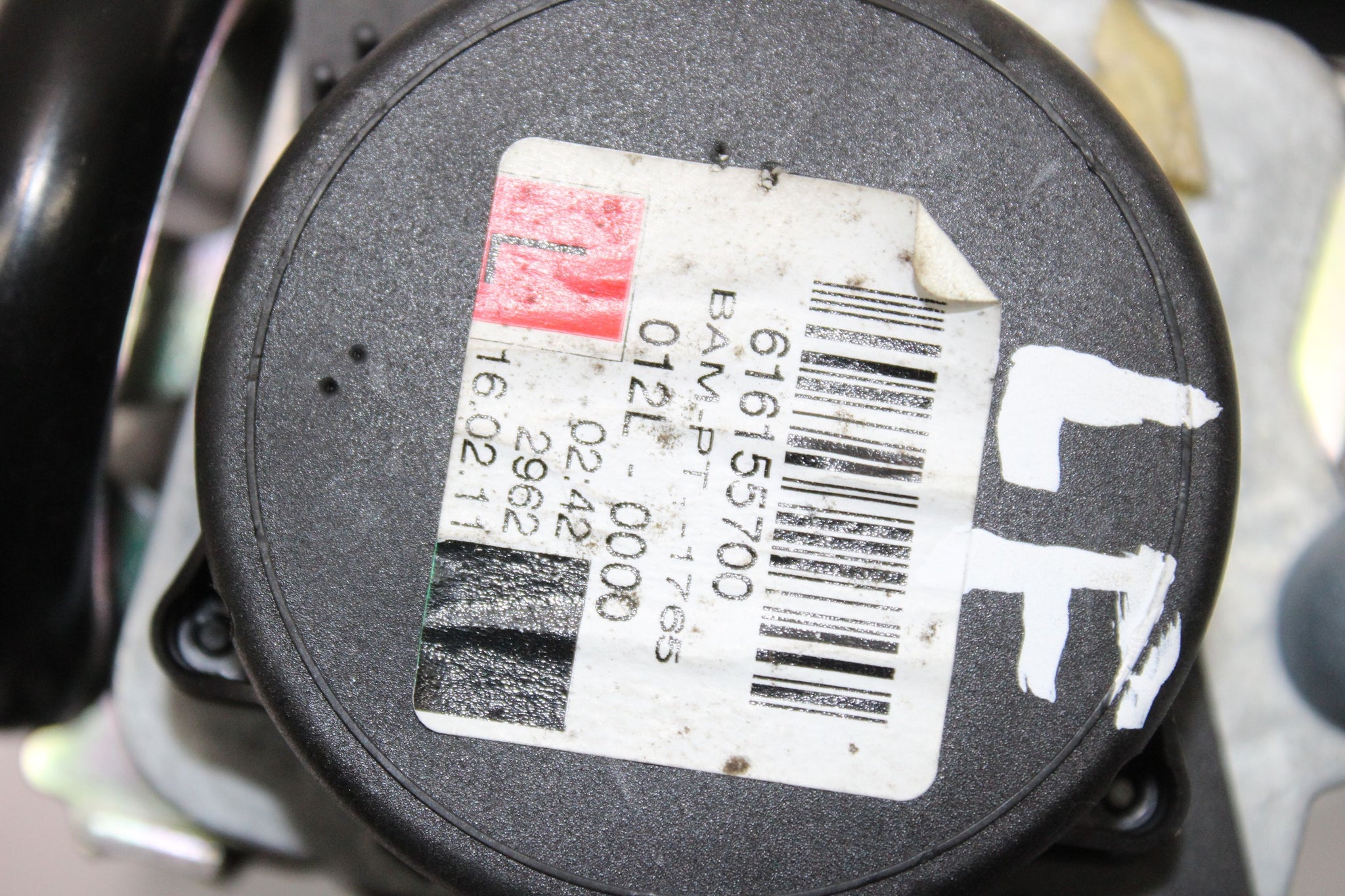 2011 VOLVO S60 Left side Front Seat Belt 616155700