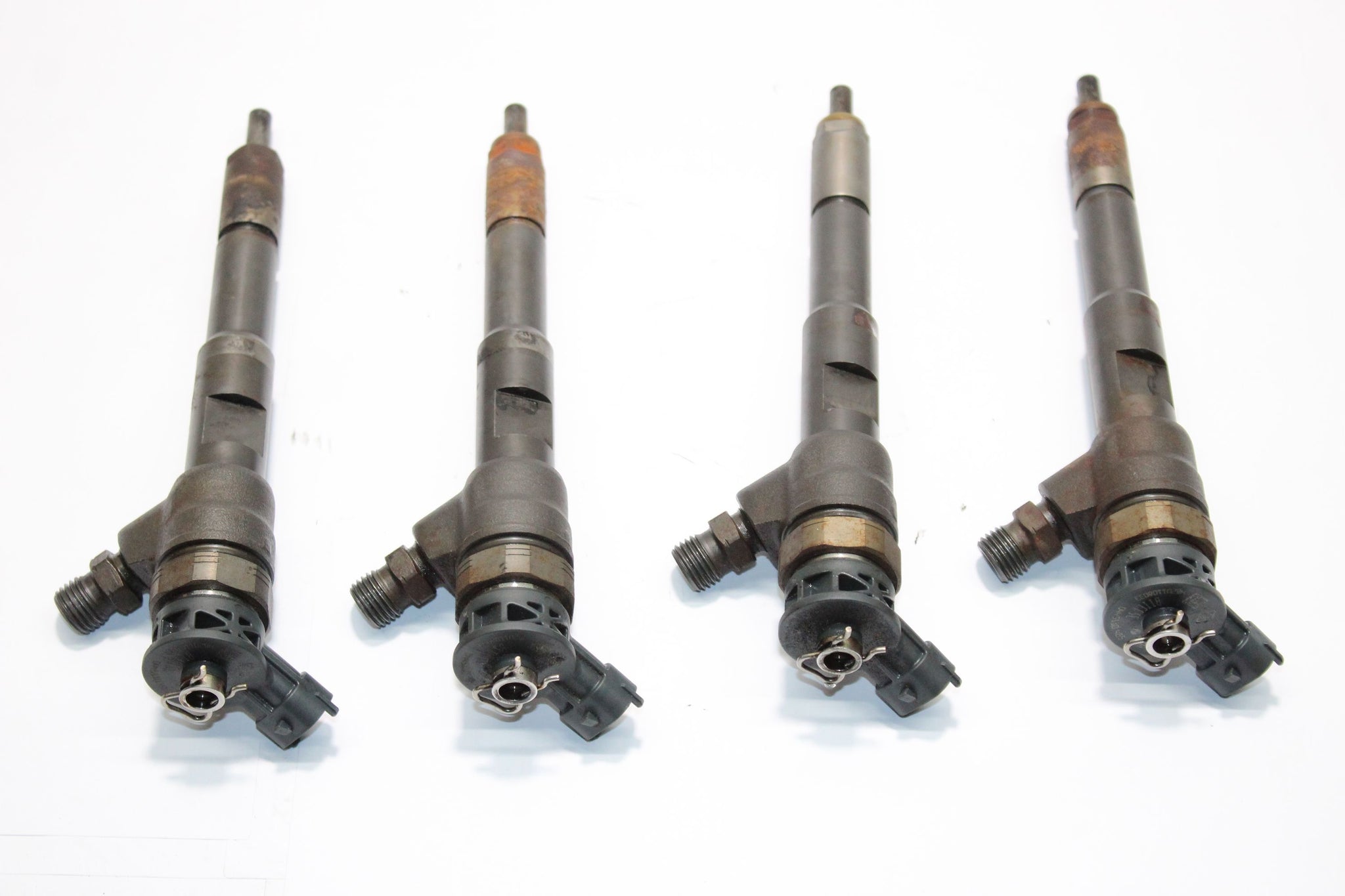 2014 RENAULT CLIO MK4 1.5 Diesel Fuel Injector Set of 4 0445110485