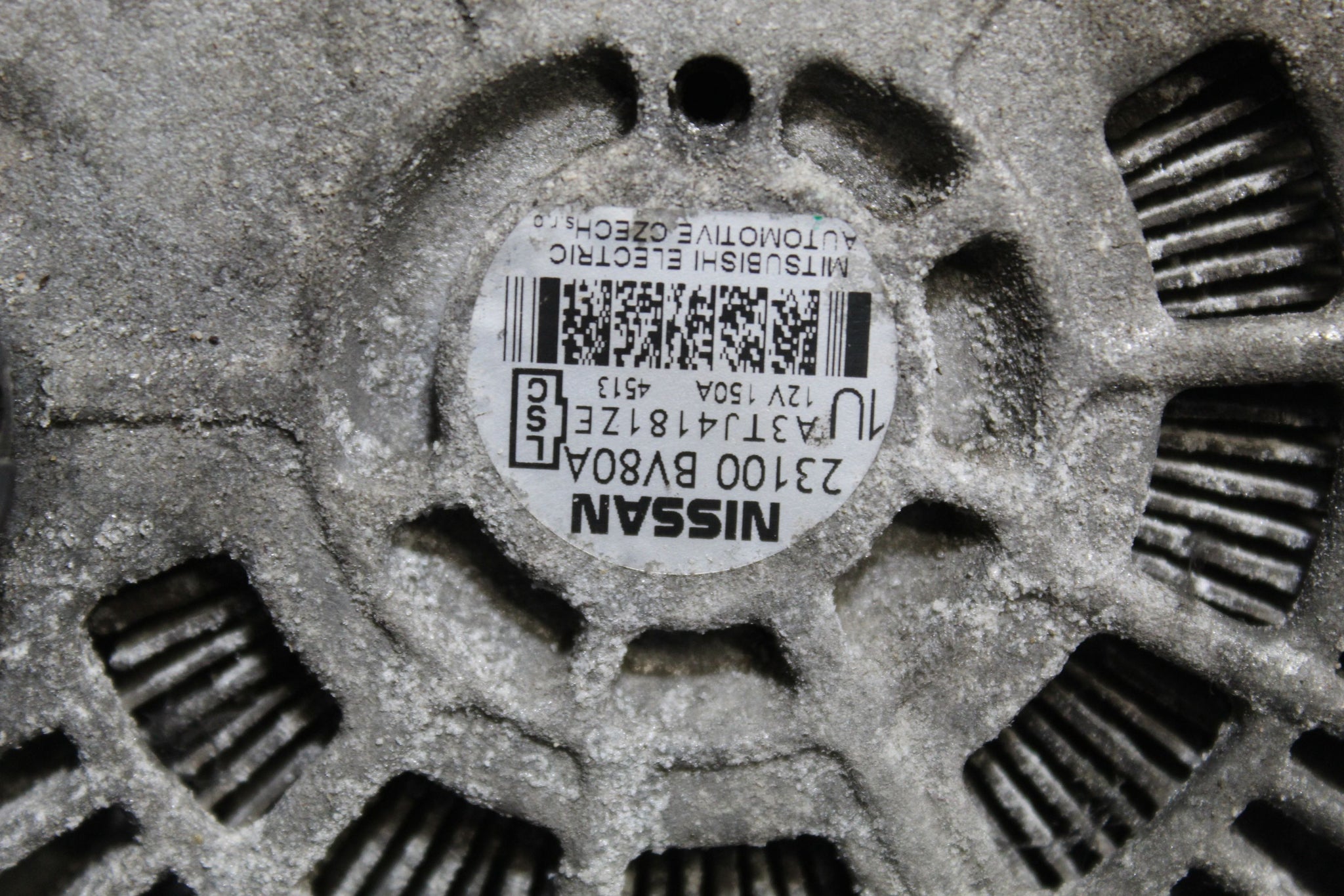 2014 NISSAN JUKE F15 1.2 Petrol Alternator 23100BV80A