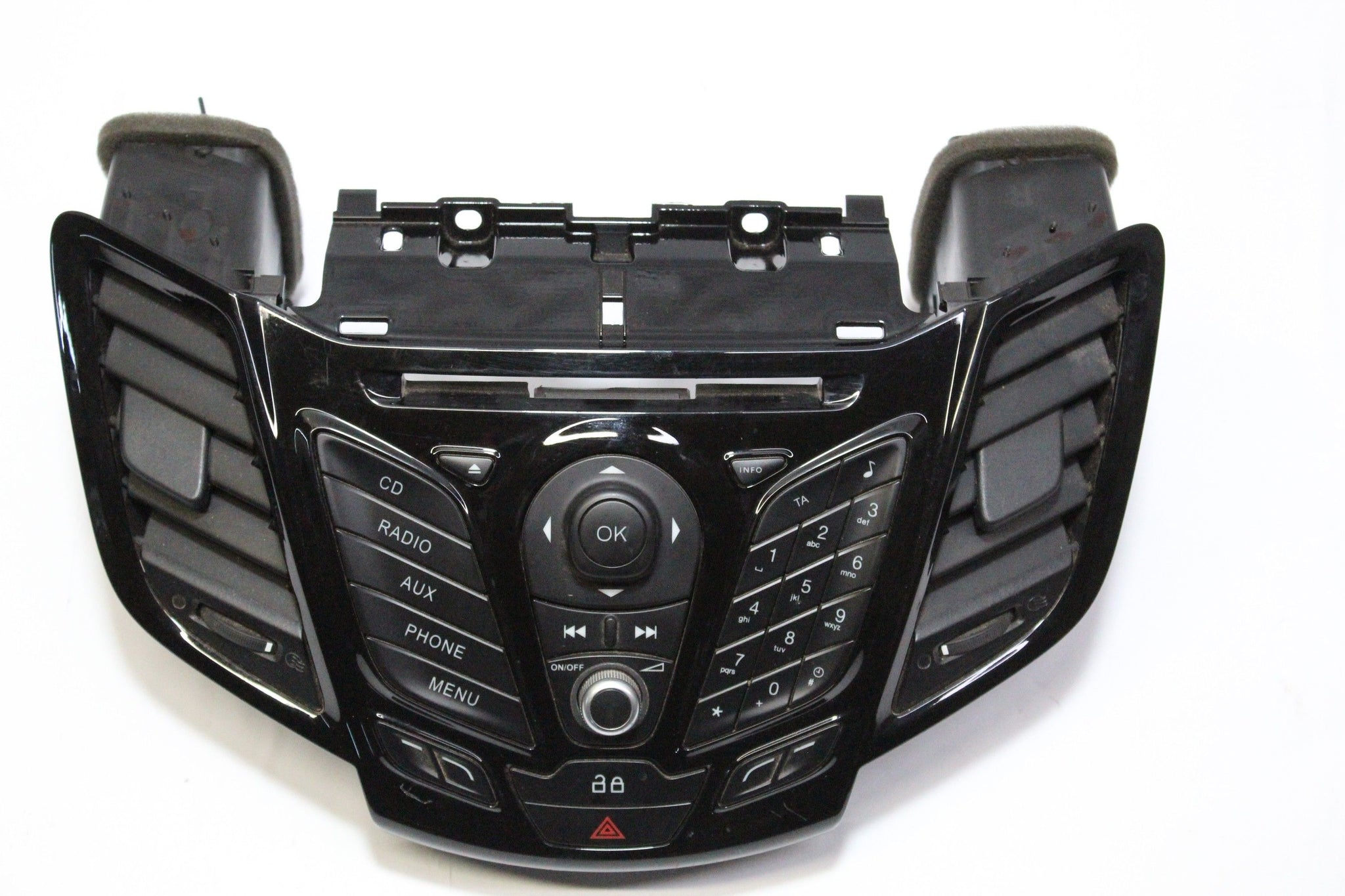 2013 FORD FIESTA Radio CD Control Panel Facia Air Vents 8A6118A802BJW