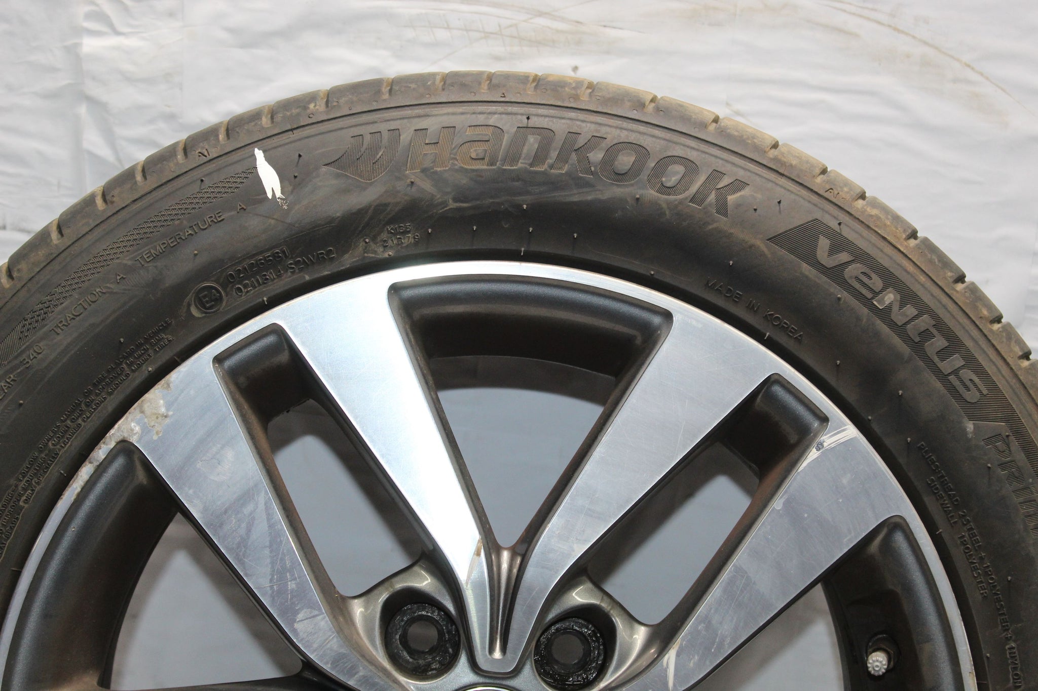 2017 HYUNDAI I30 MK3 Alloy Wheel with Tyre 205 / 55 R16 6.6MM