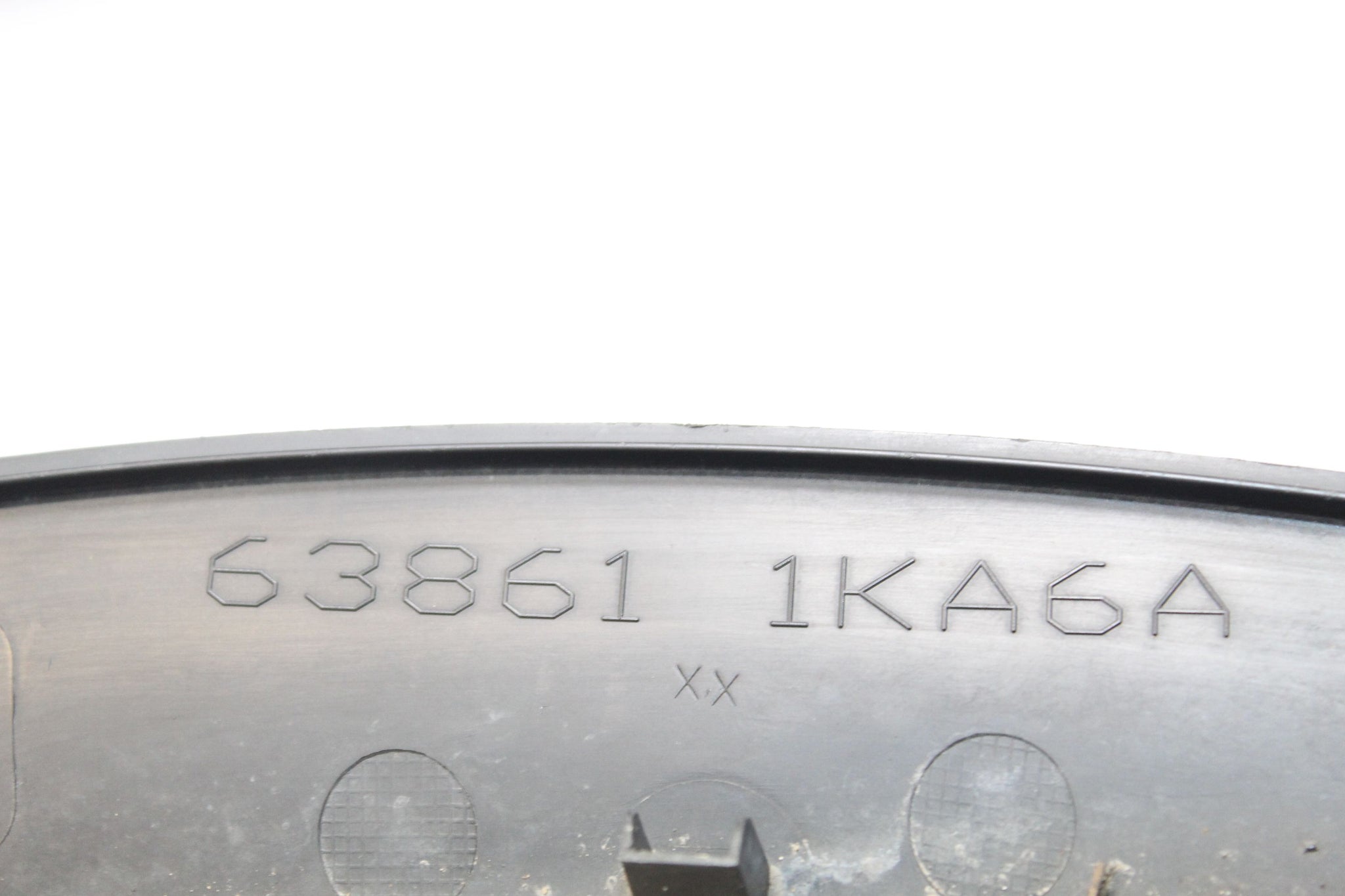 2014 NISSAN JUKE LEFT SIDE FRONT WHEEL ARCH TRIM 638611KA6A