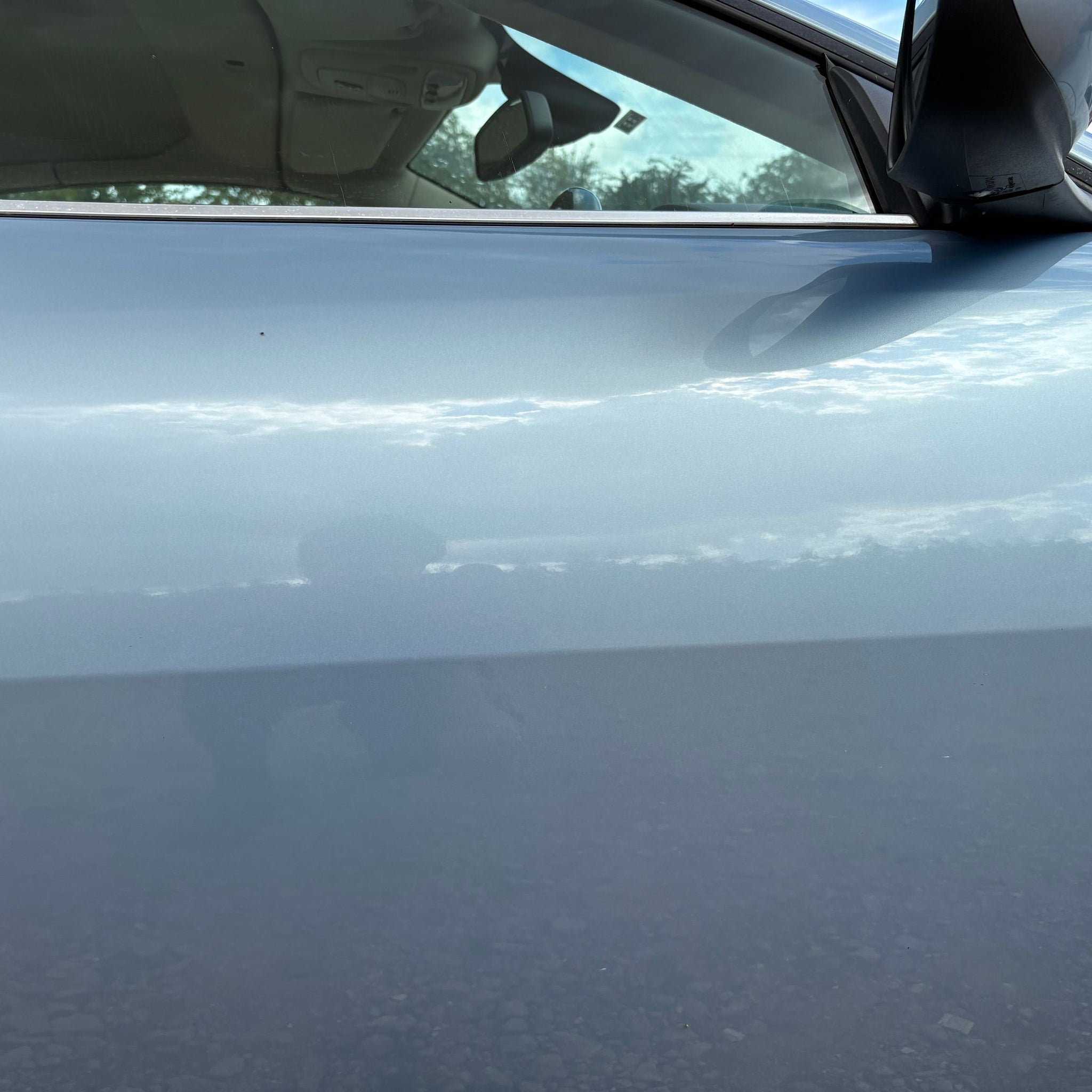 2007 JAGUAR XKR X150 DRIVER SIDE DOOR JJZ BLUE