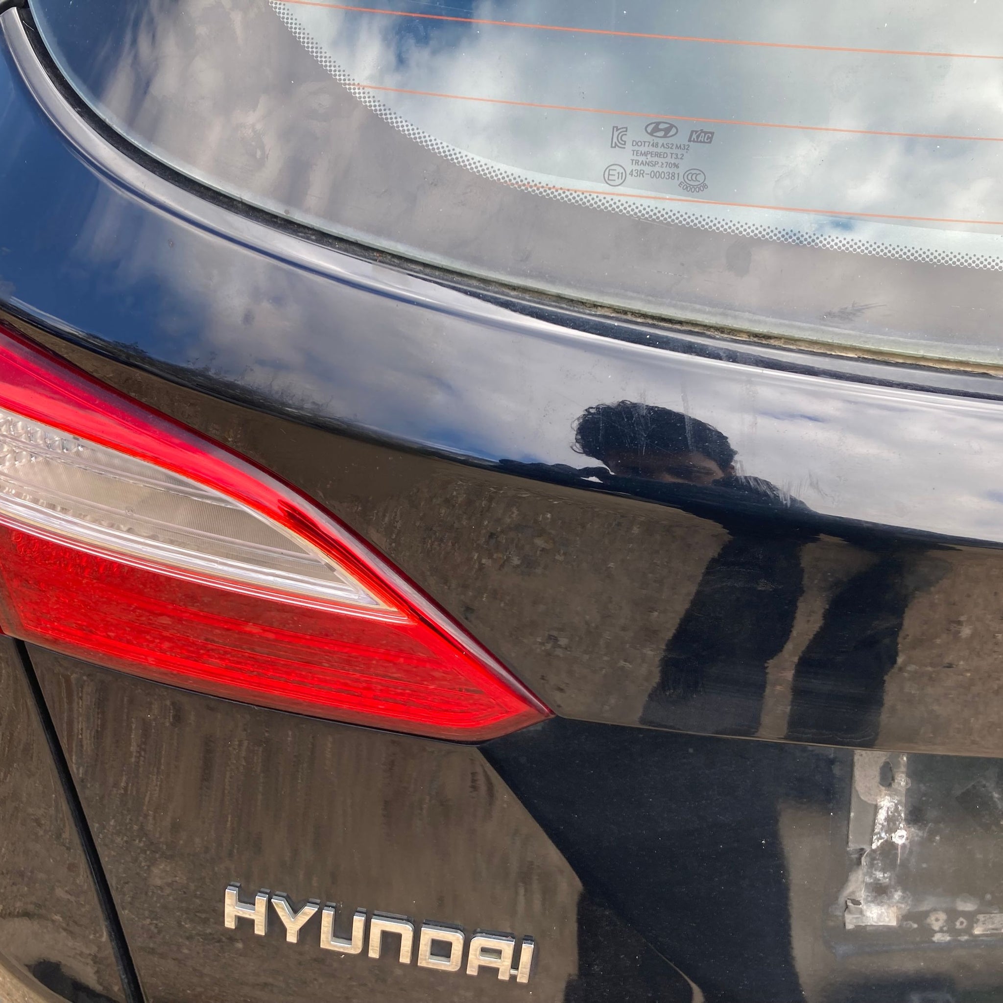 2016 HYUNDAI I30 MK2 COMPLETE TAILGATE BOOT