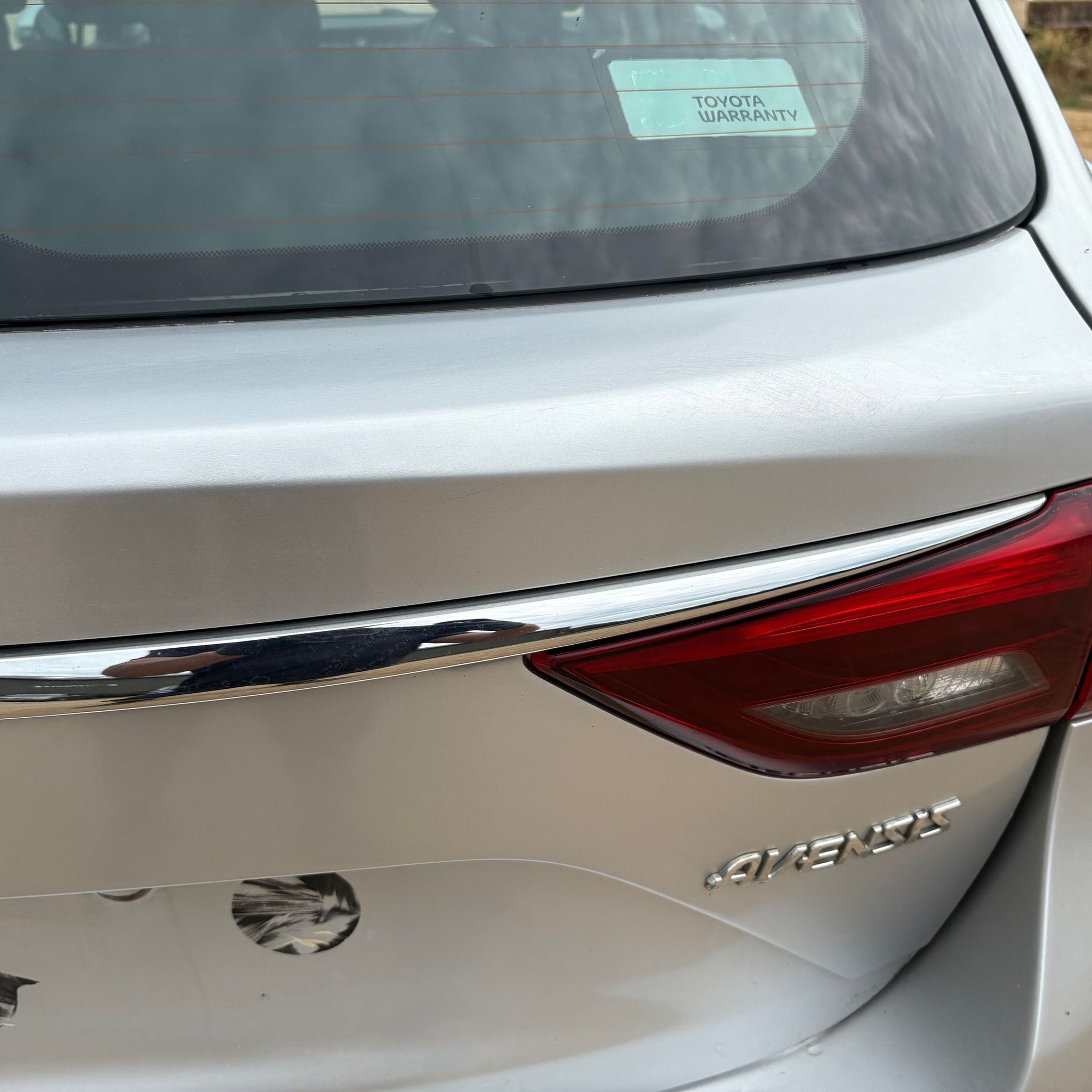 2016 TOYOTA AVENSIS ESTATE COMPLETE TAILGATE BOOT