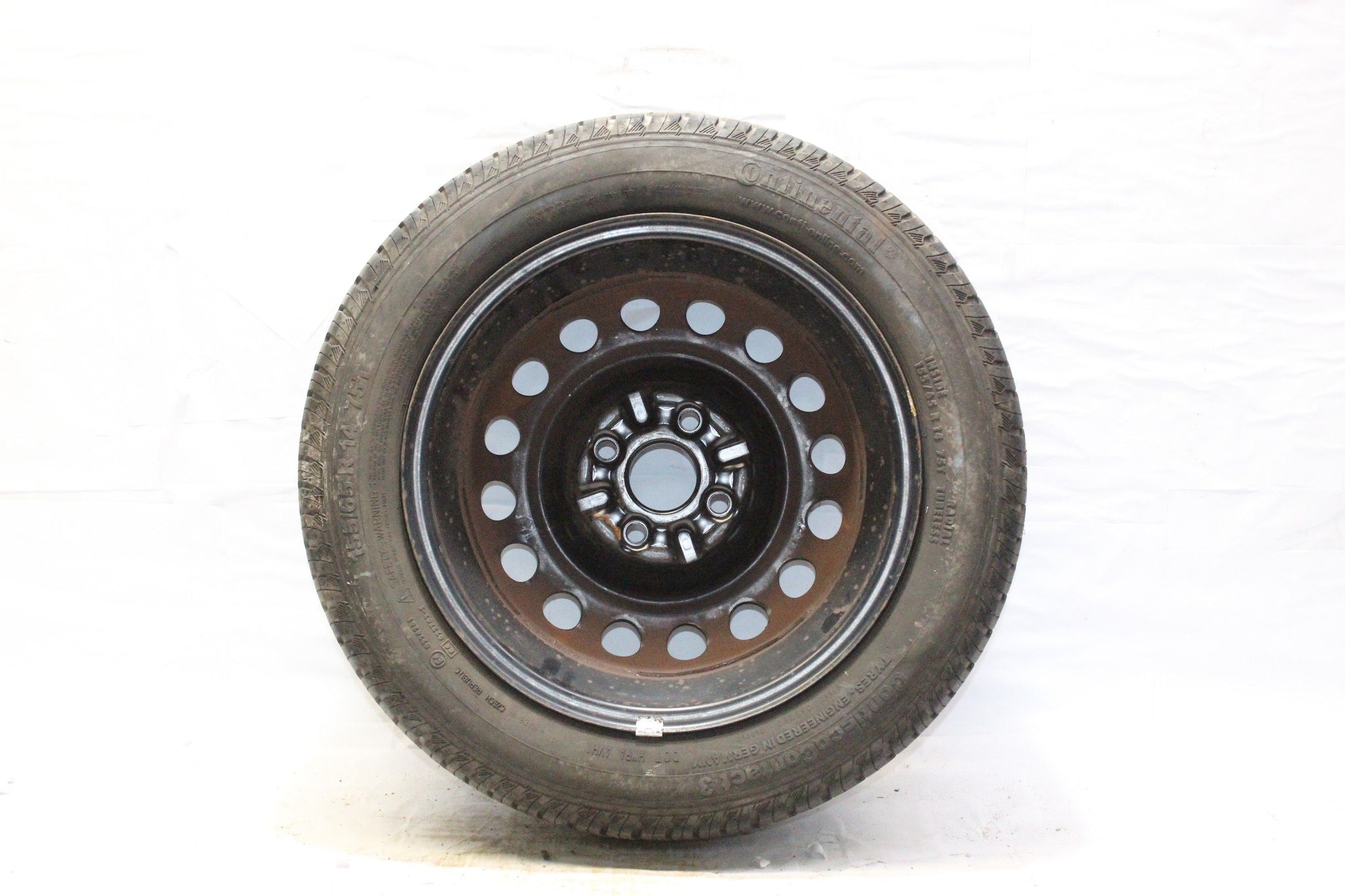 2011 PEUGEOT 107 Steel Wheel with Tyre 155/65 R14 5.6MM