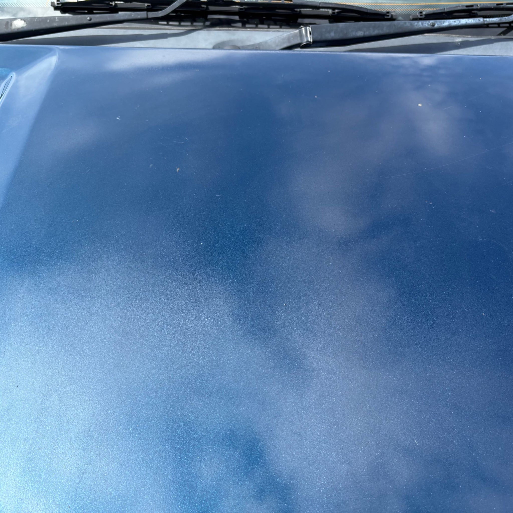 2013 SSANGYONG KORANDO SPORTS BONNET BAP BLUE