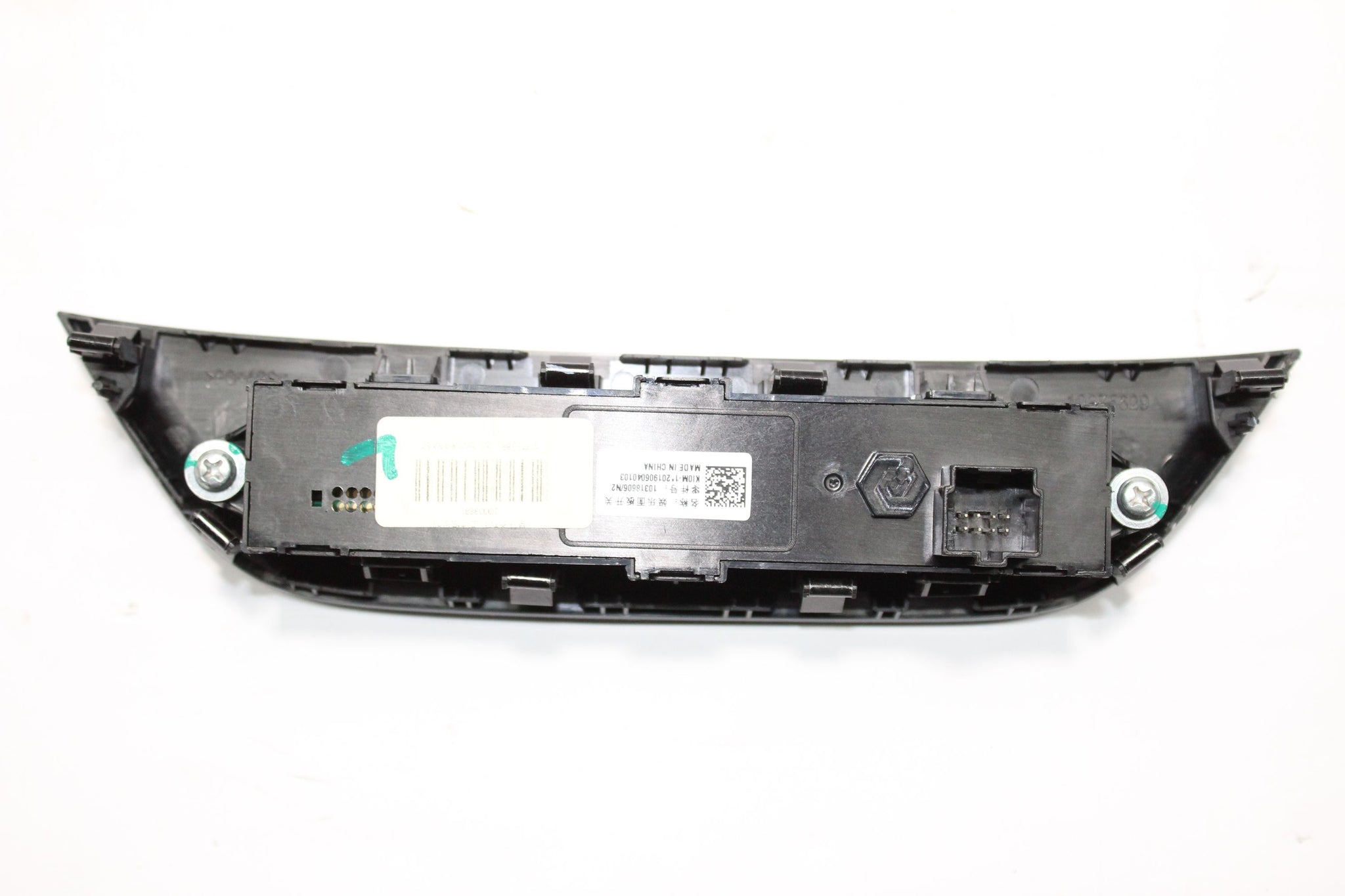 2019 MG MG3 Radio Control Switch Panel 10318606