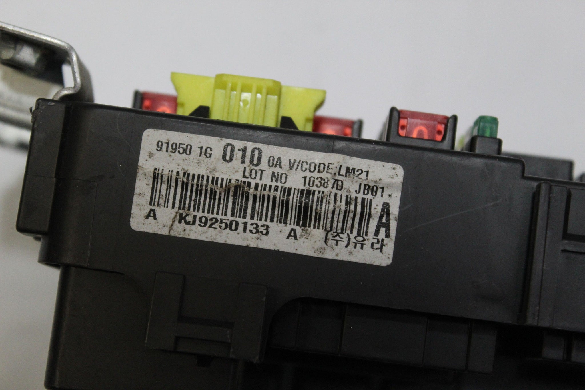 2011 KIA RIO 1.4 Petrol Fuse Box 91950-1G010