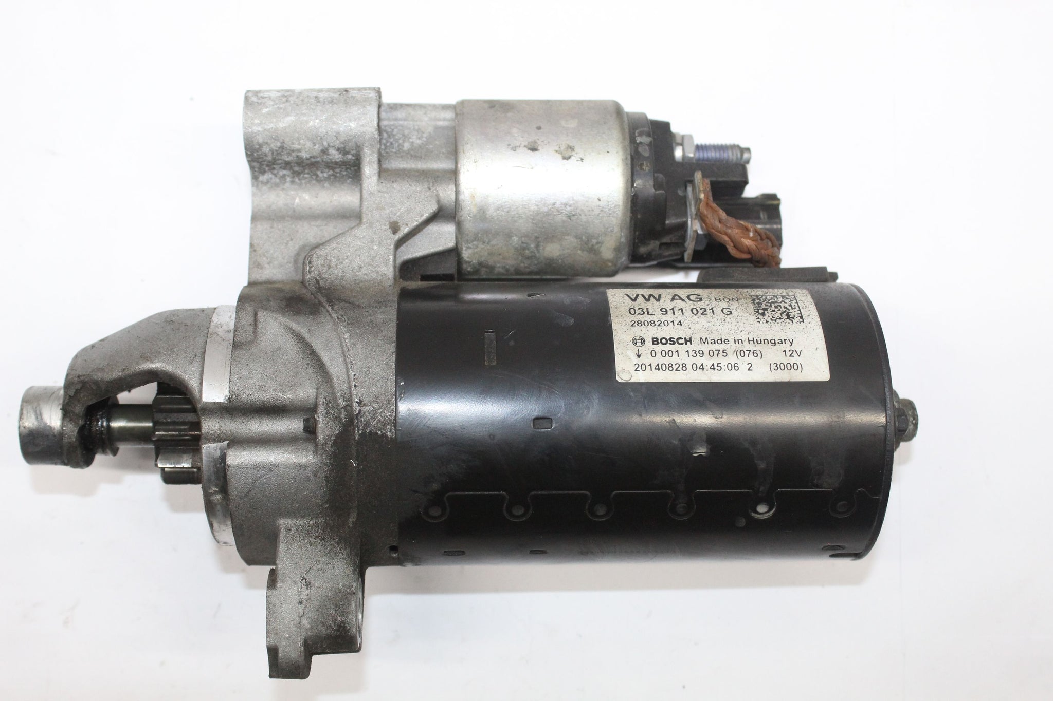 2014 AUDI A5 2.0 Diesel Starter Motor 03L911021G