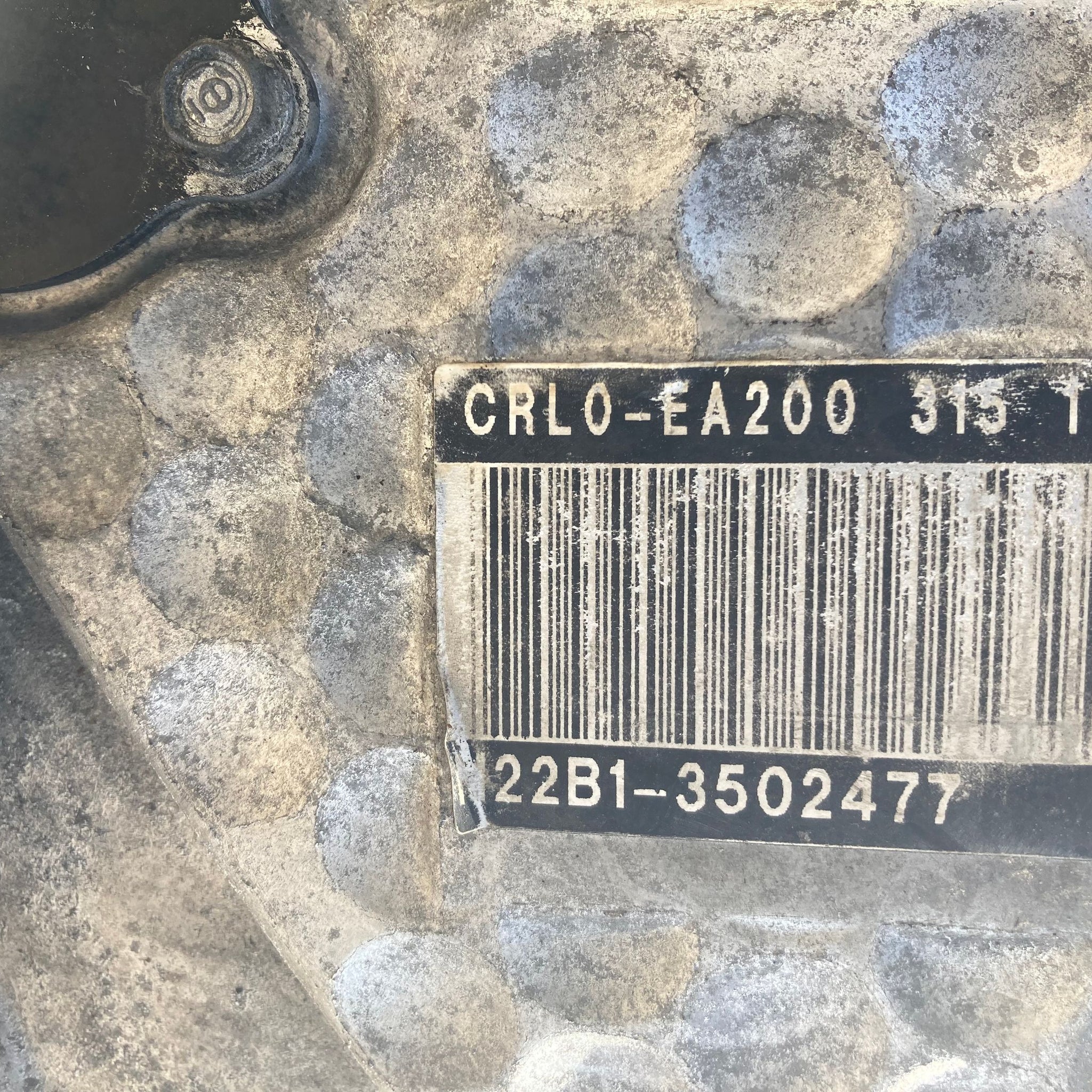 2010 HONDA CRV MK3 2.2 BARE ENGINE N22B3