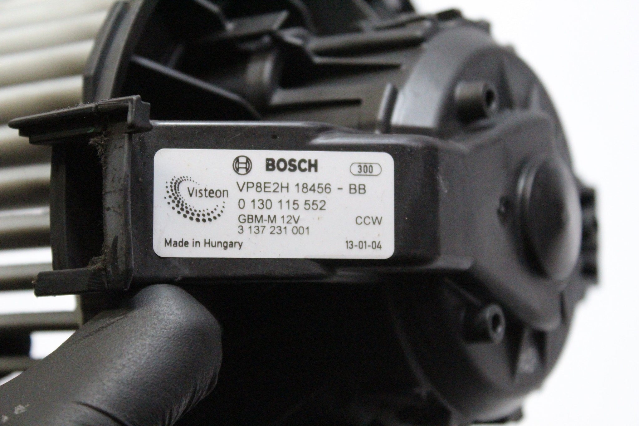 2013 FORD FIESTA 1.0 Heater Blower Motor VP8E2H18456BB