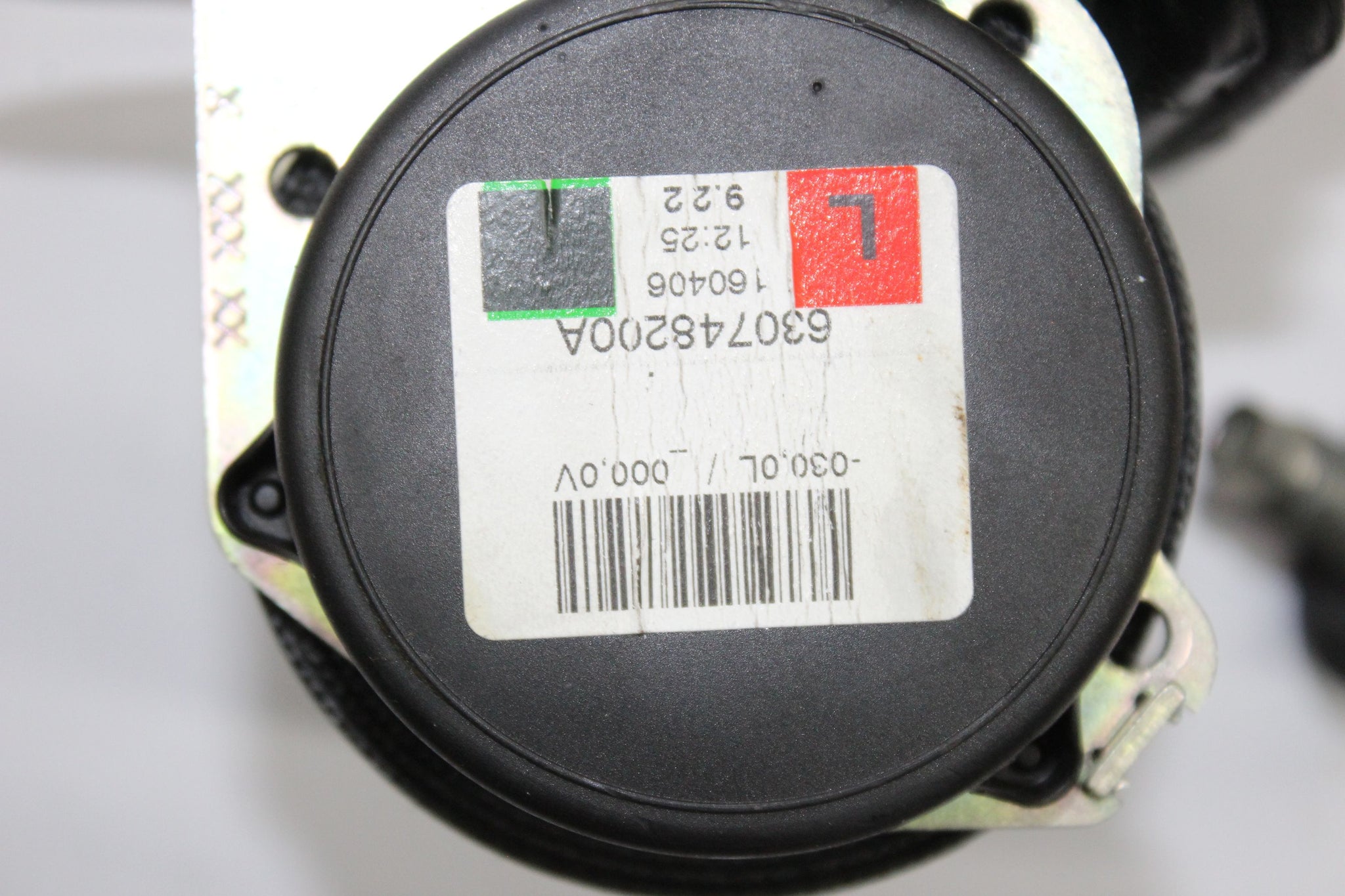 2016 NISSAN JUKE F15 Left side Rear Seat Belt 630748200A