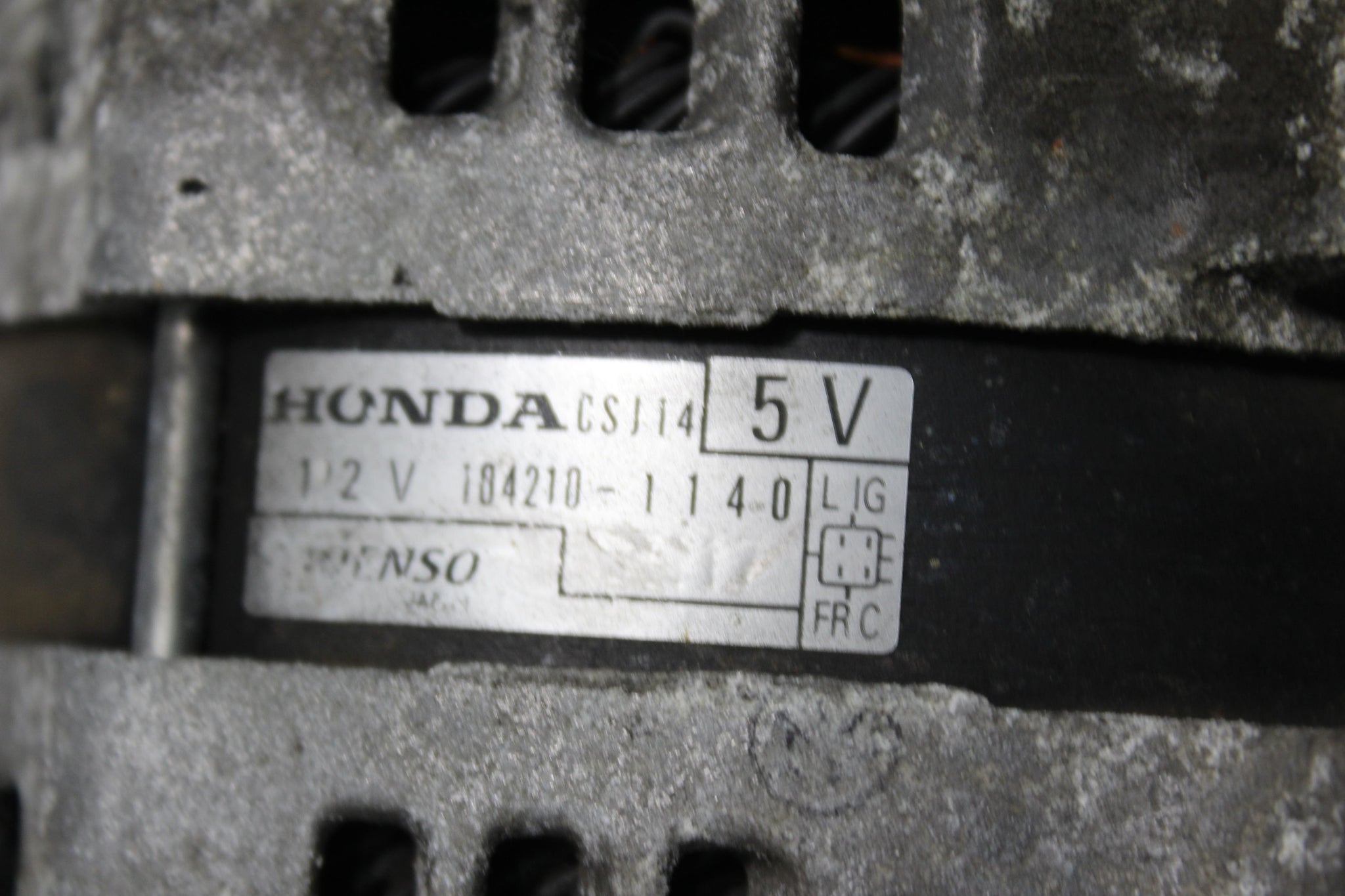 2010 HONDA CRV MK3 2.2 Diesel N22B3 Alternator 184210-1140