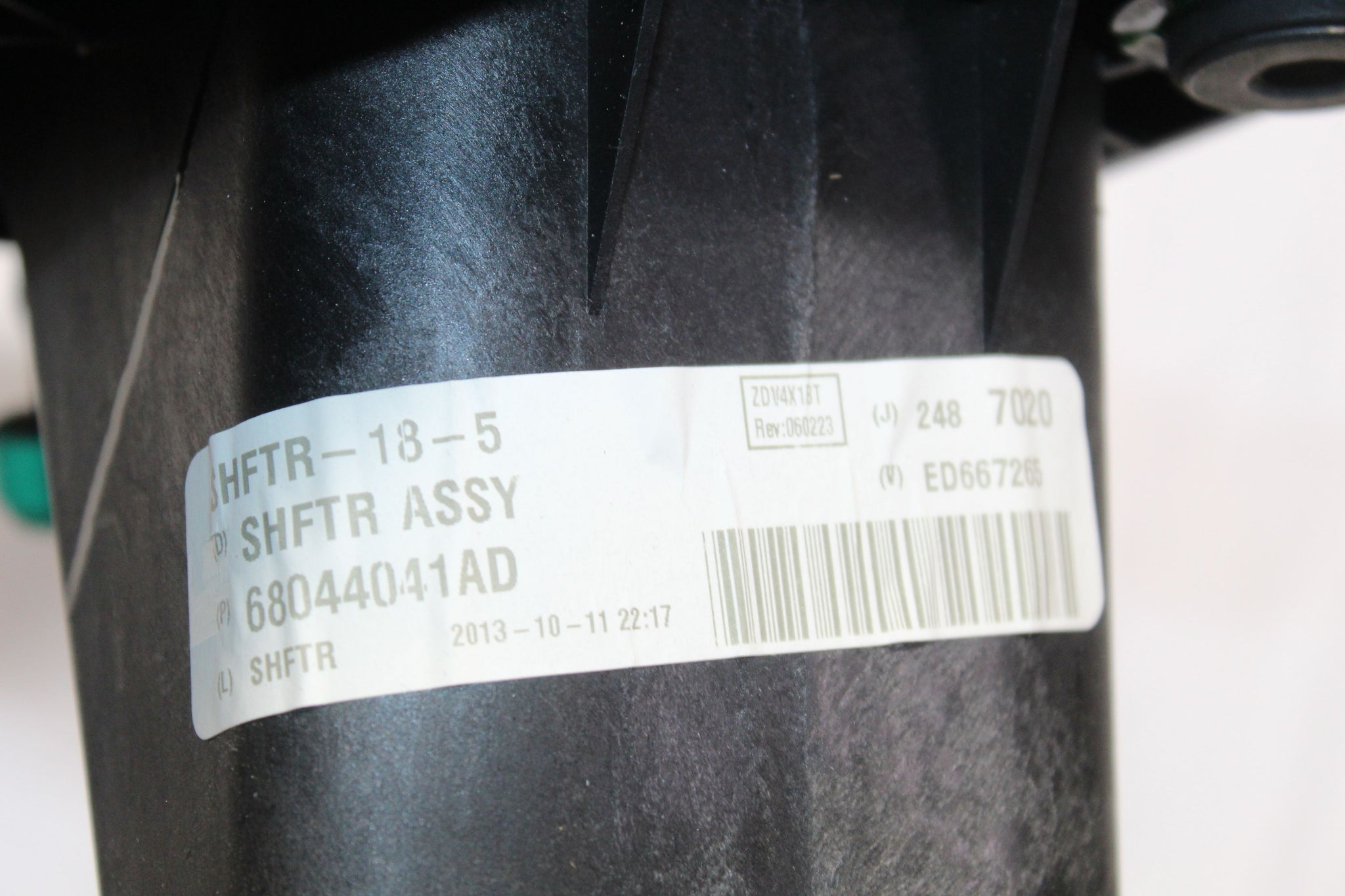 2014 JEEP COMPASS 2.2 MANUAL 6 SPEED Gear Selector Trim 68044041AD