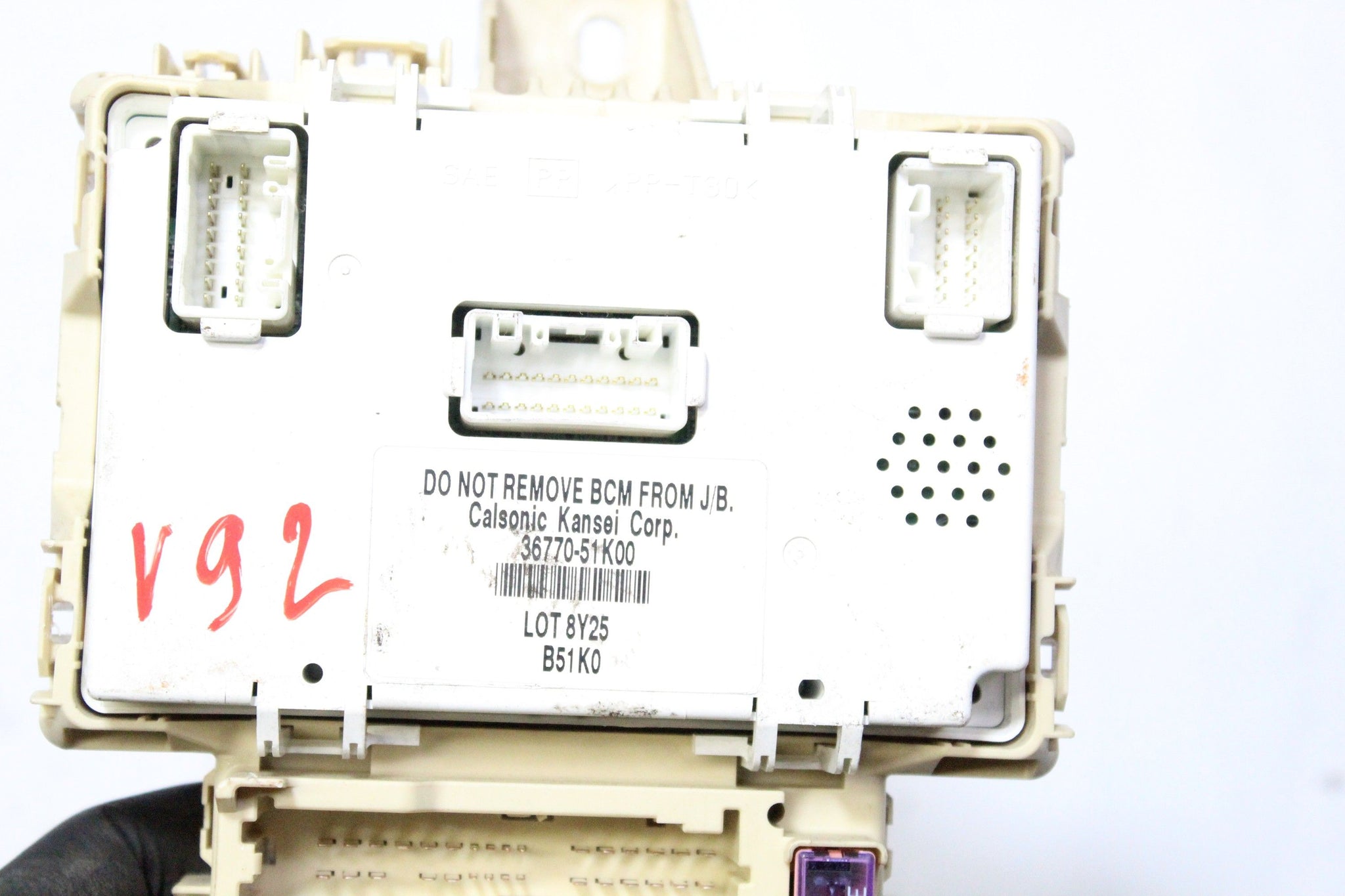 2009 VAUXHALL AGILA 1.2 FUSE BOX 36770-51K00