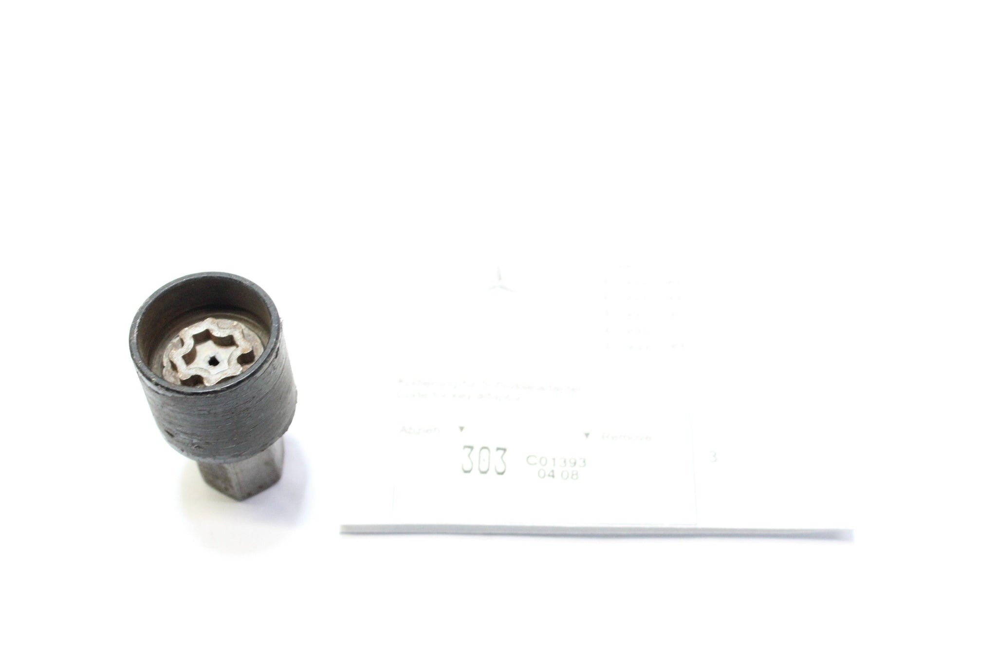 Mercedes R Class W251 wheel locking nut key 303