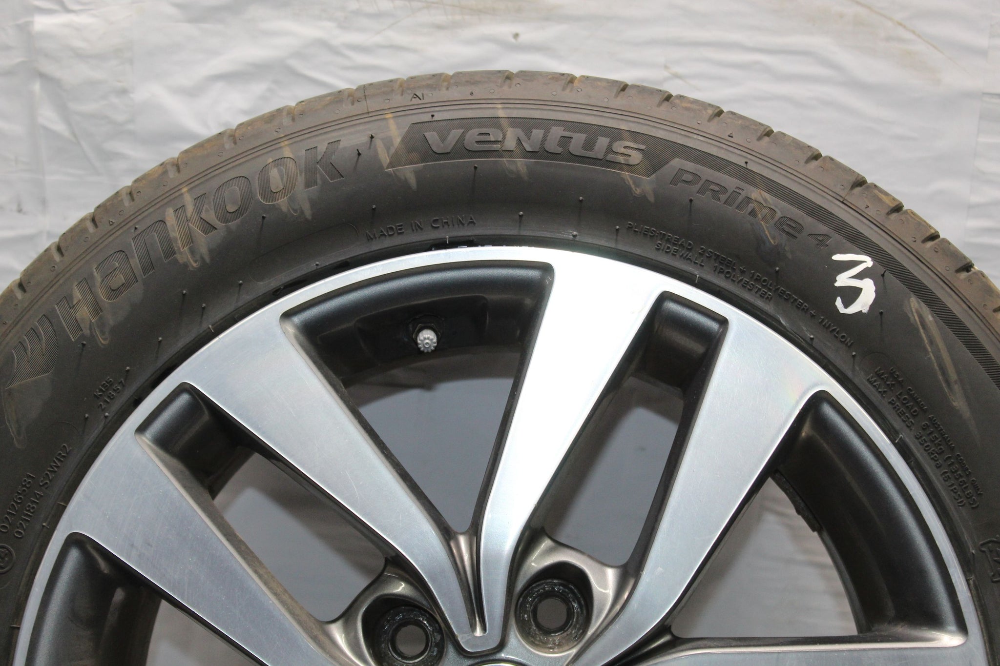 2017 HYUNDAI I30 MK3 Alloy Wheel with Tyre 205 / 55 R16 6.5MM